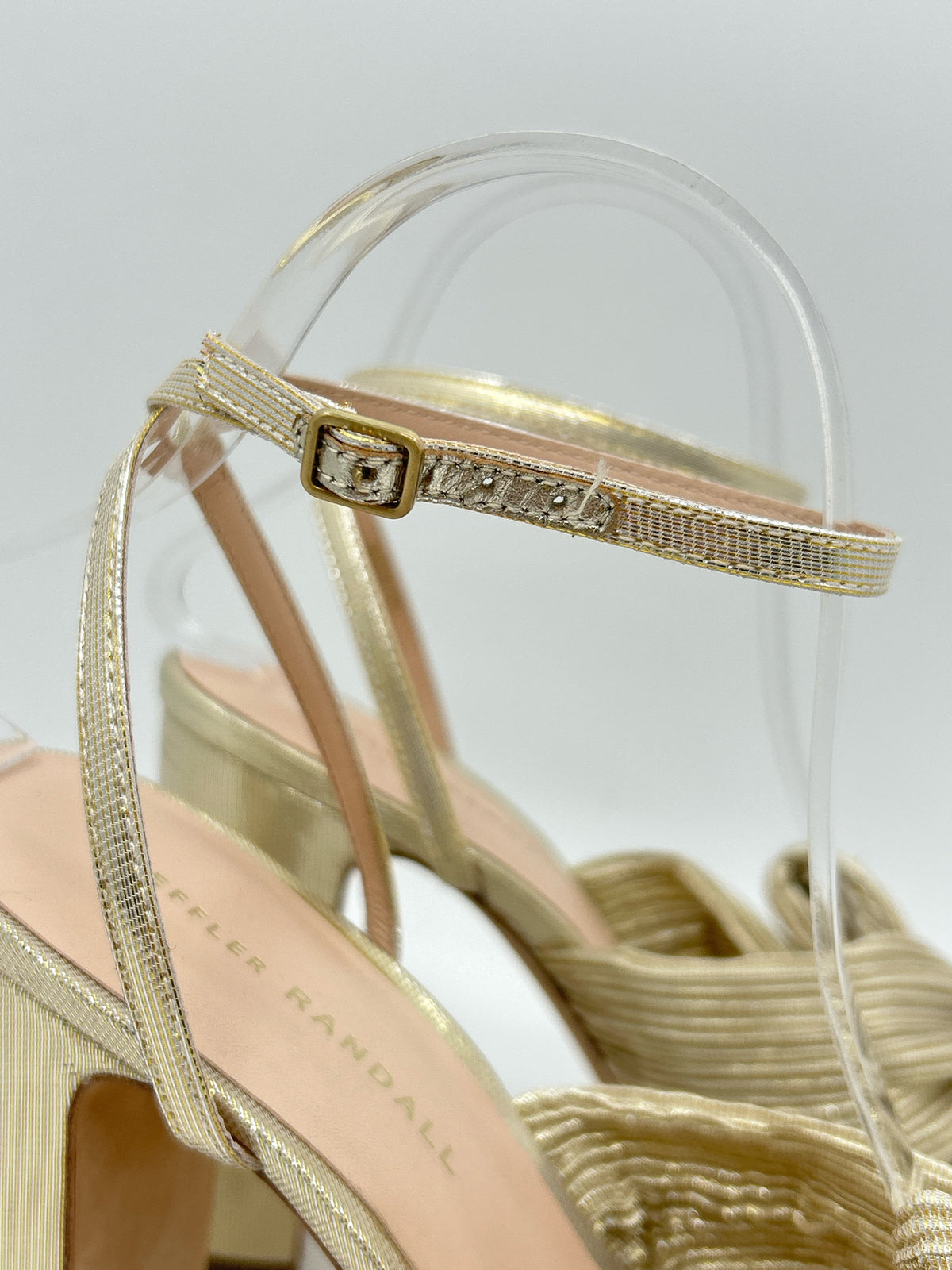 LOEFFLER RANDALL Size 8B Gold Women Sandal
