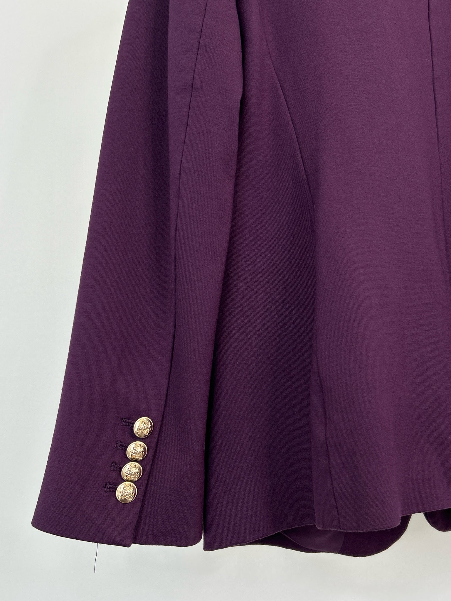 ANN TAYLOR Size 10 Purple Women Blazer