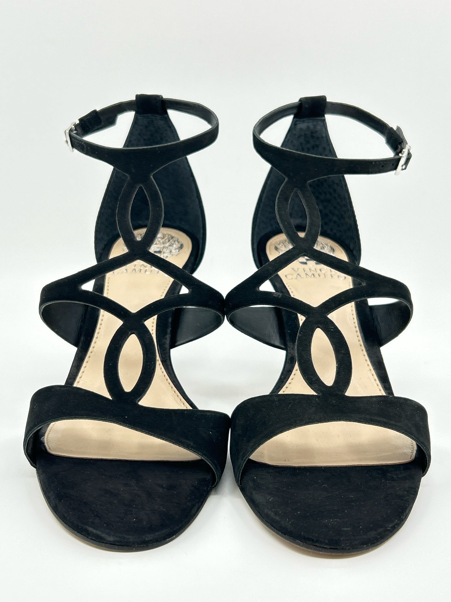 VINCE CAMUTO Size 7M Black Women Sandal