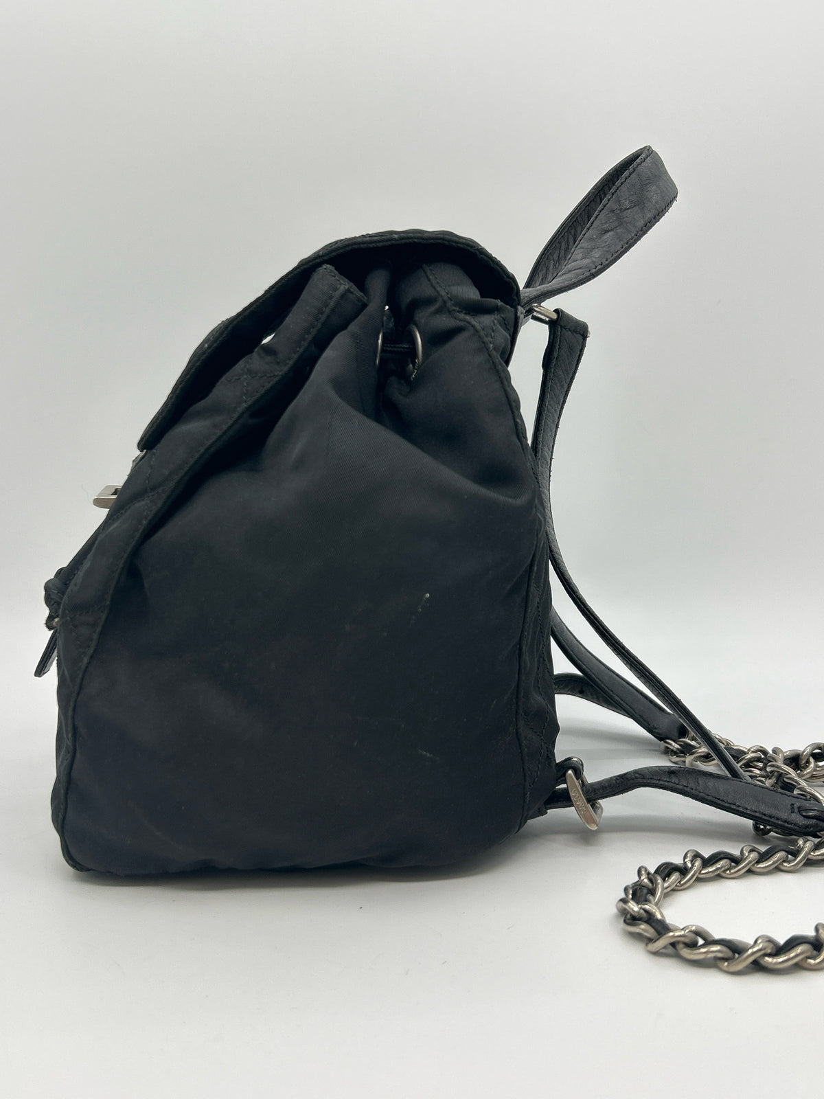 PRADA Black Women Backpack
