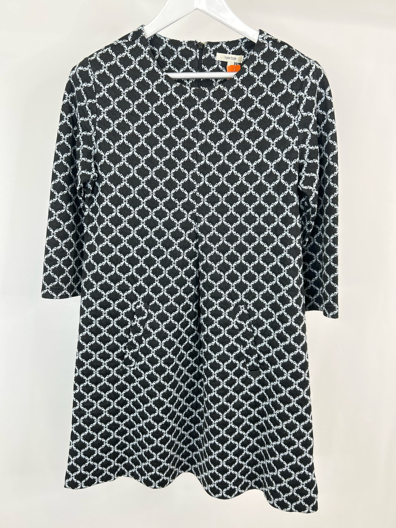 TYLER BOE Size M GREY AND BLUE Women Dress