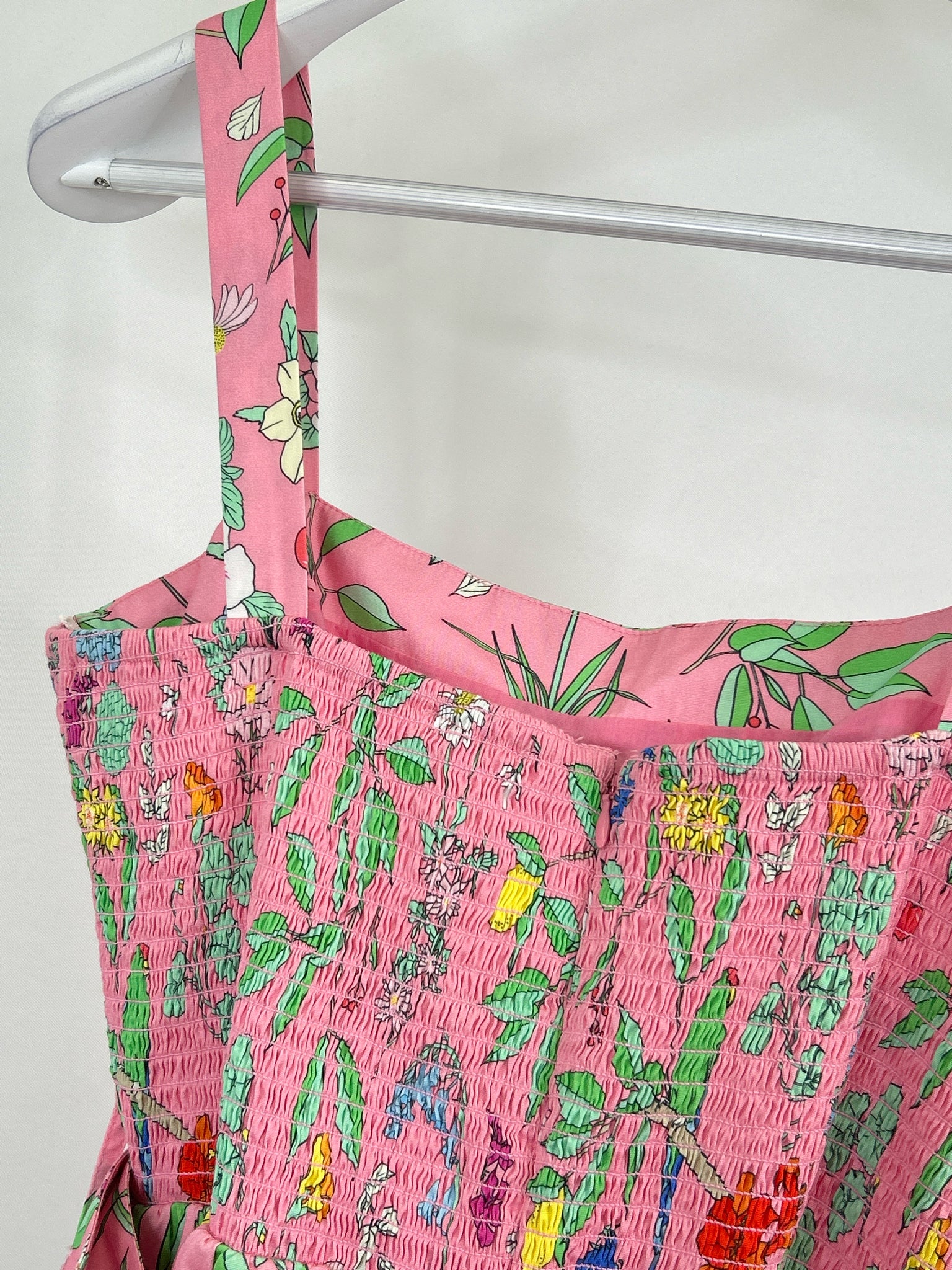 SHERIDAN FRENCH Size M Pink floral Women Dress