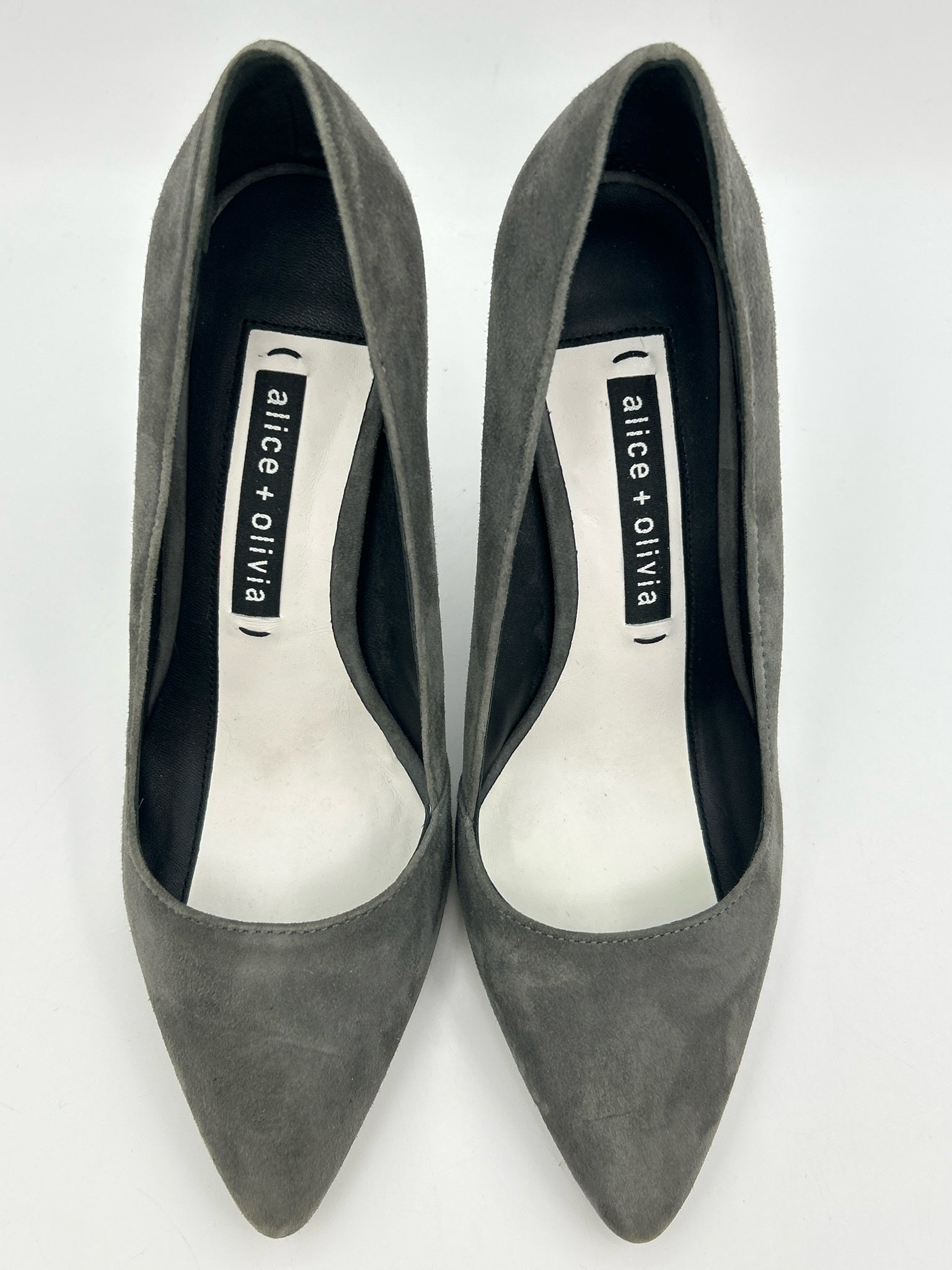 ALICE + OLIVIA Size 36.5 Gray Women Pumps