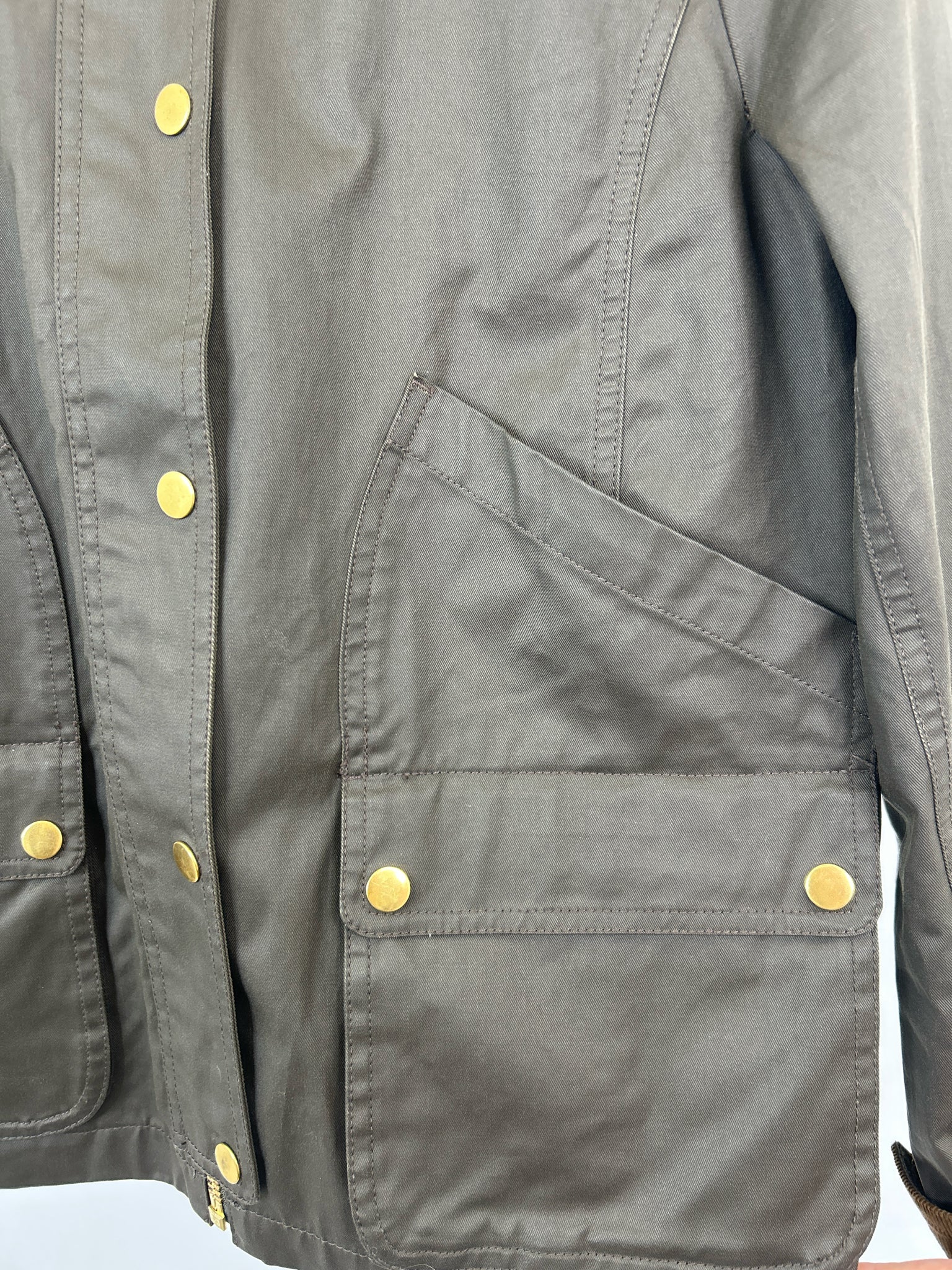 J CREW Size M Brown Women Jacket