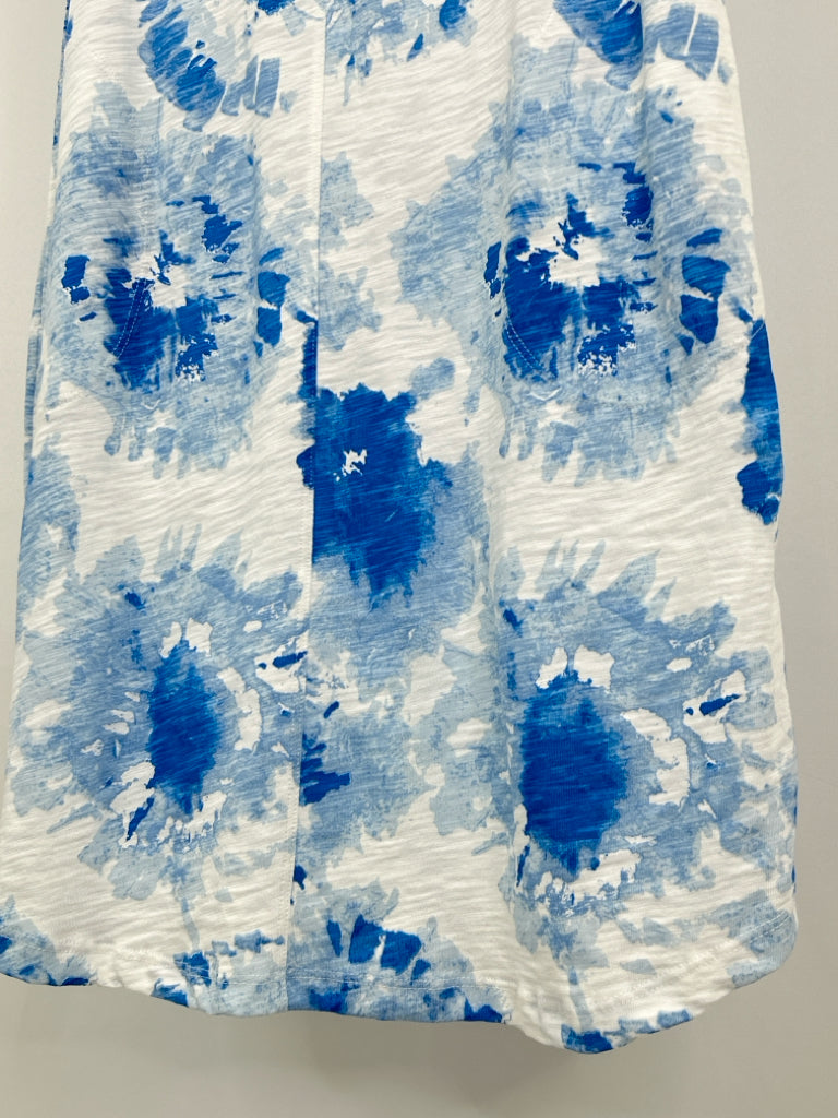 Escape by Habitat Clothes Size S blue and white Dress