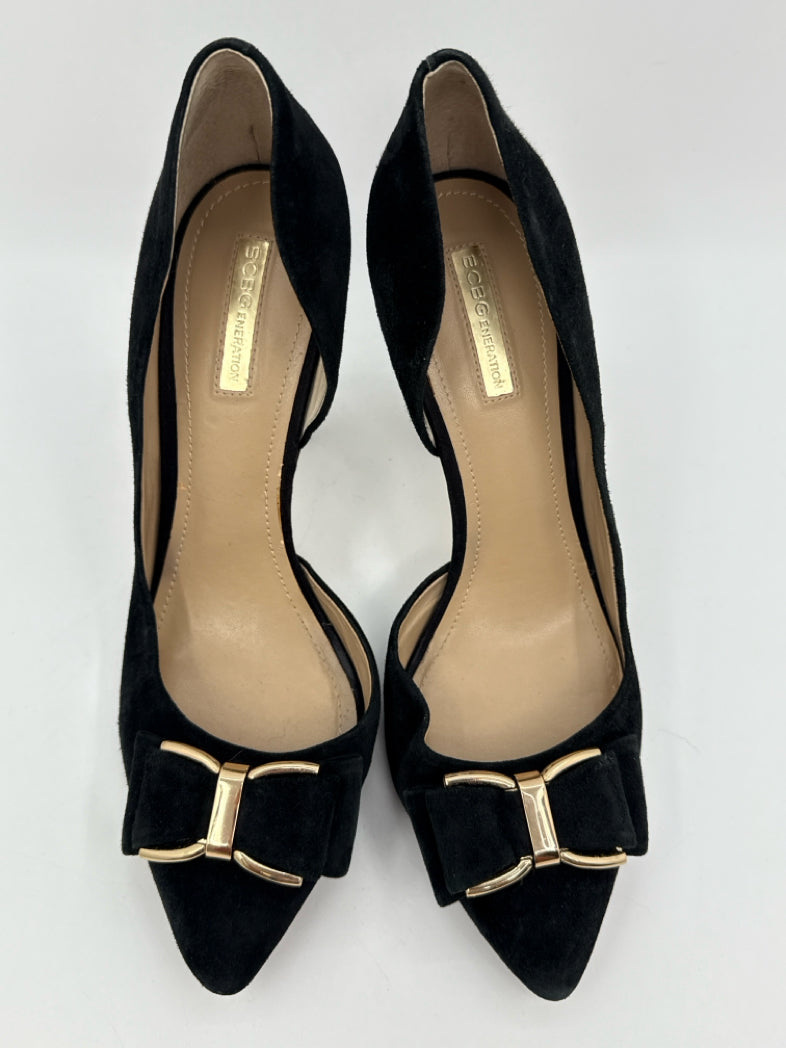 BCBGeneration Size 10 Black Pumps