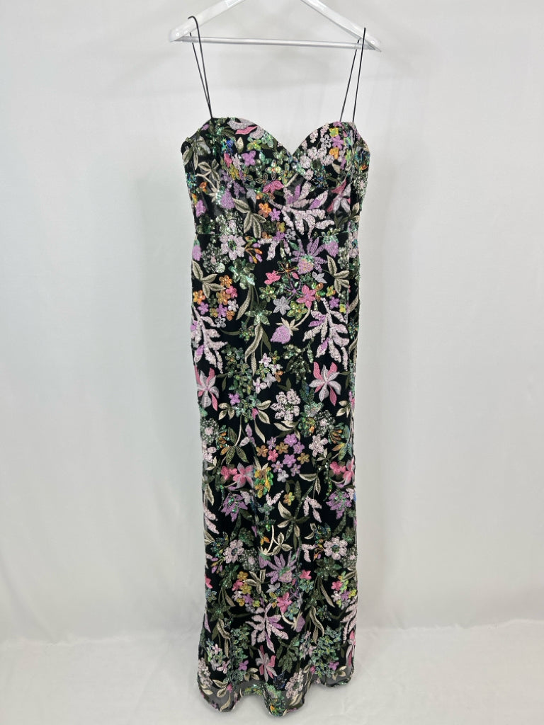 MAC DUGGAL Size 12R Multi-Color Women's Dress