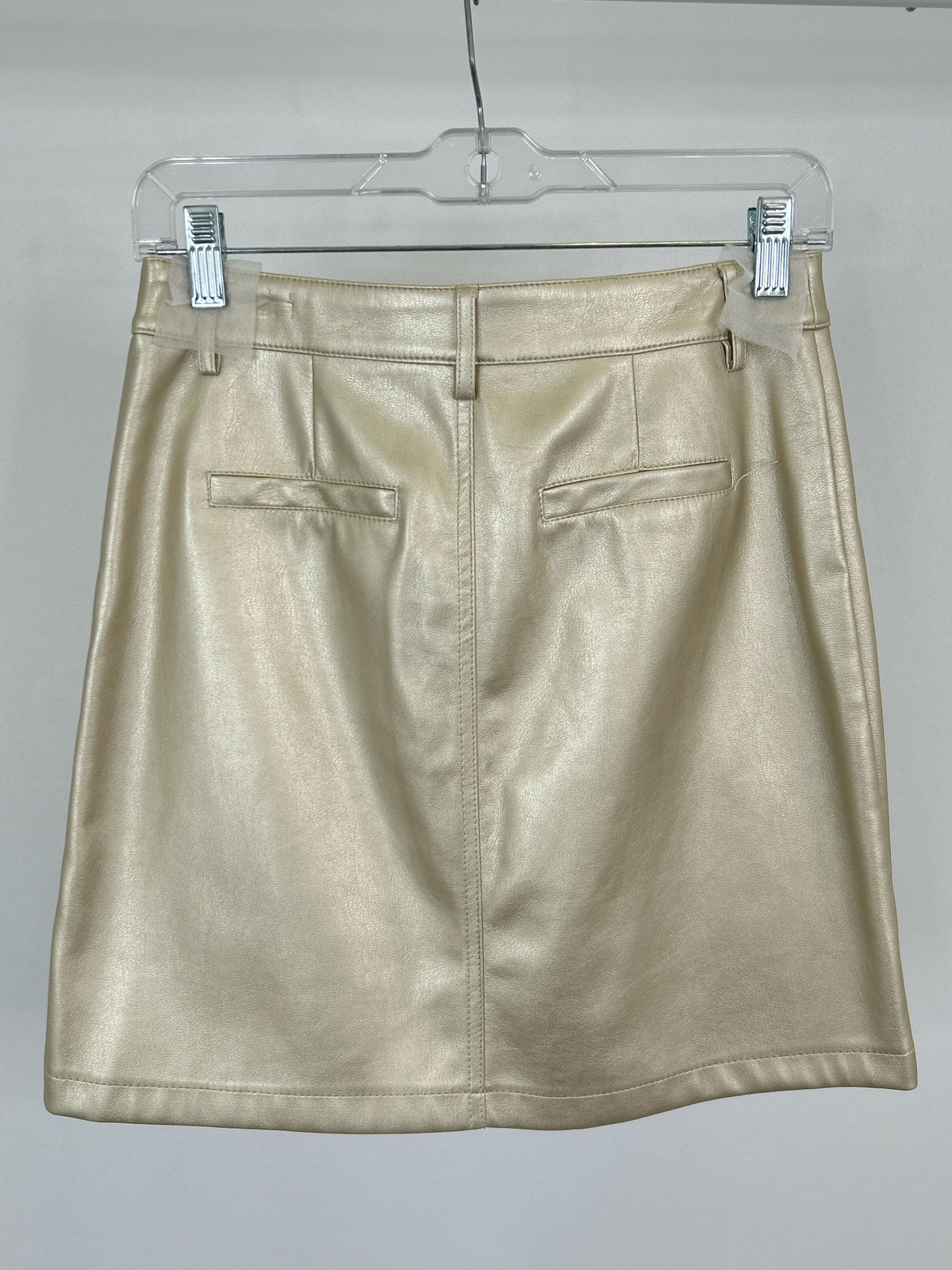 MARC NEW YORK JEANS Size 4 gold metallic Women Skirt