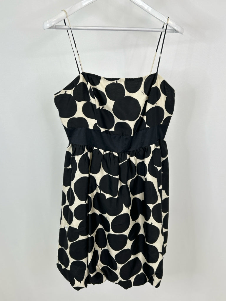 JUICY COUTURE Size 12 Black Print Women's Dress