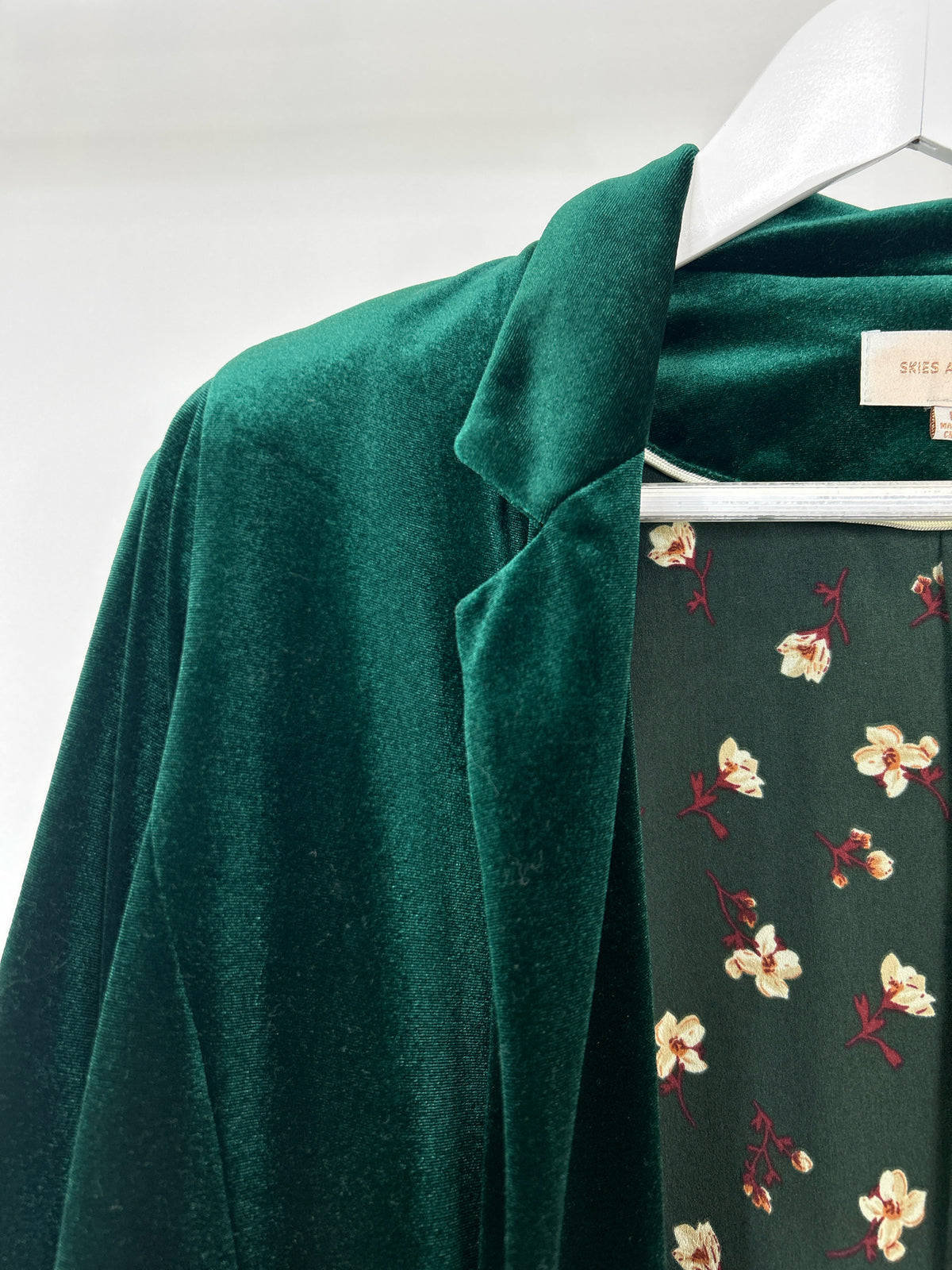 SKIES ARE BLUE Size M Emerald Women Blazer