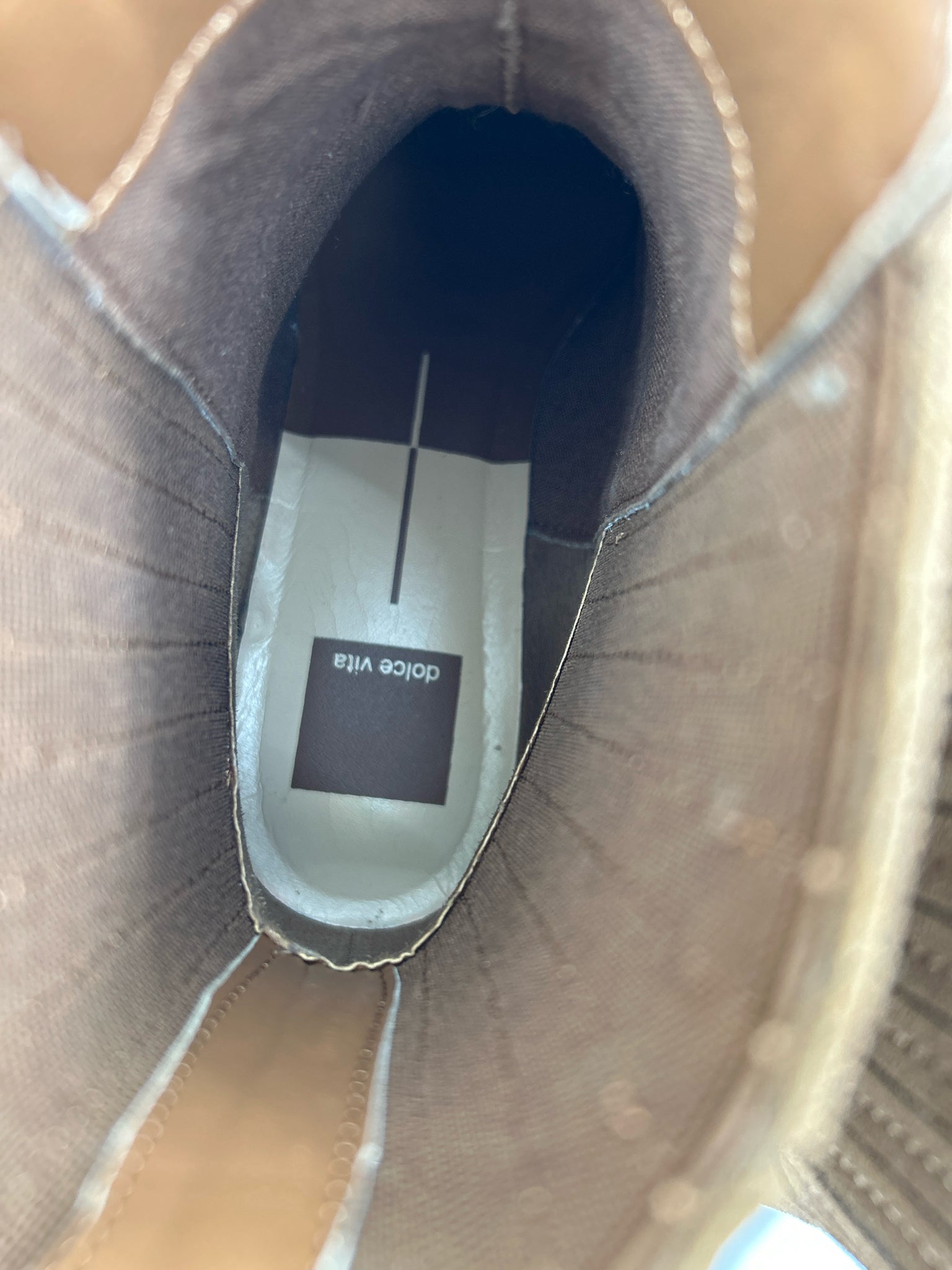 DOLCE VITA Size 8.5M Brown Women Booties