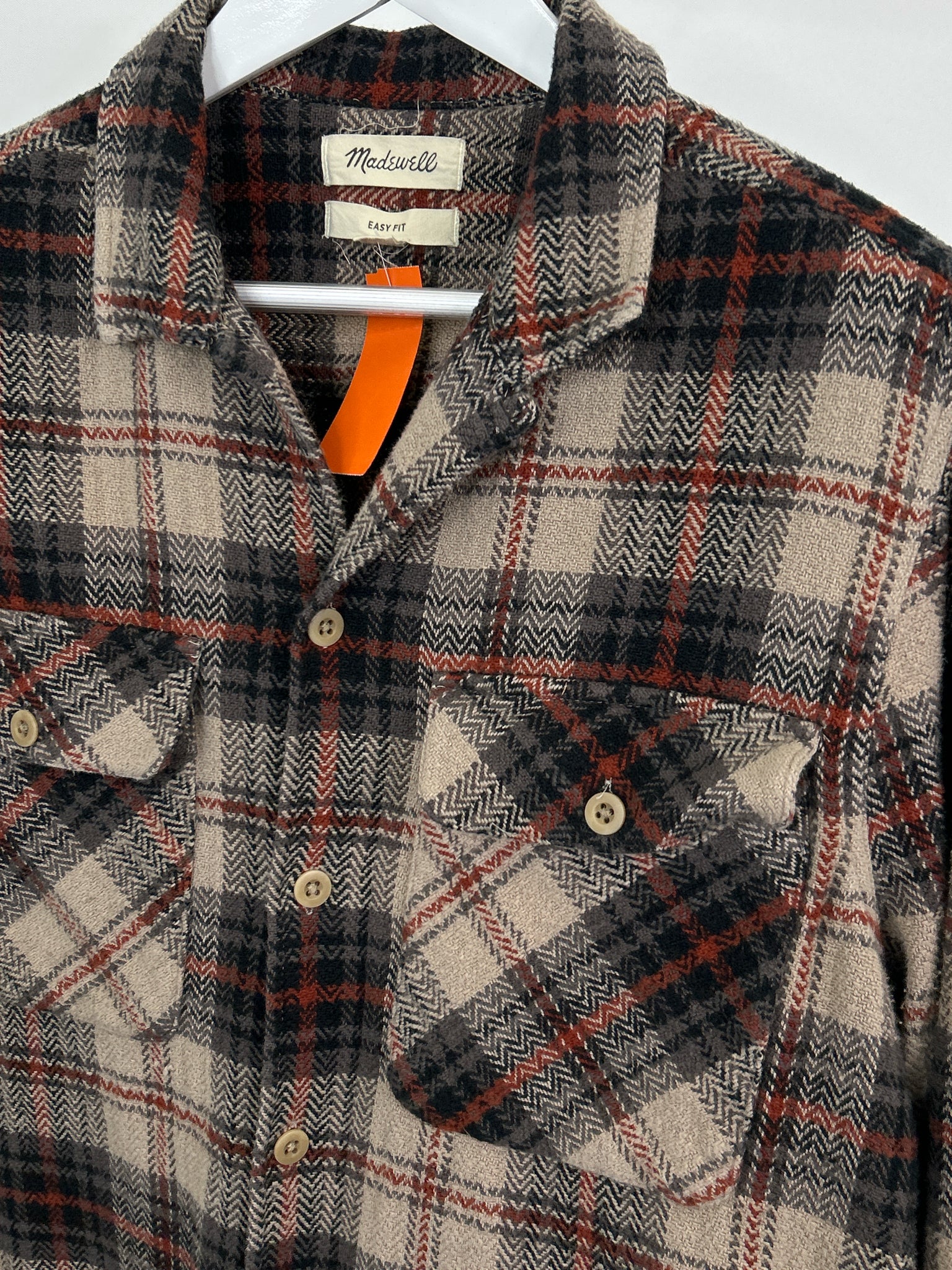 MADEWELL Size M Brown Print Women Jacket