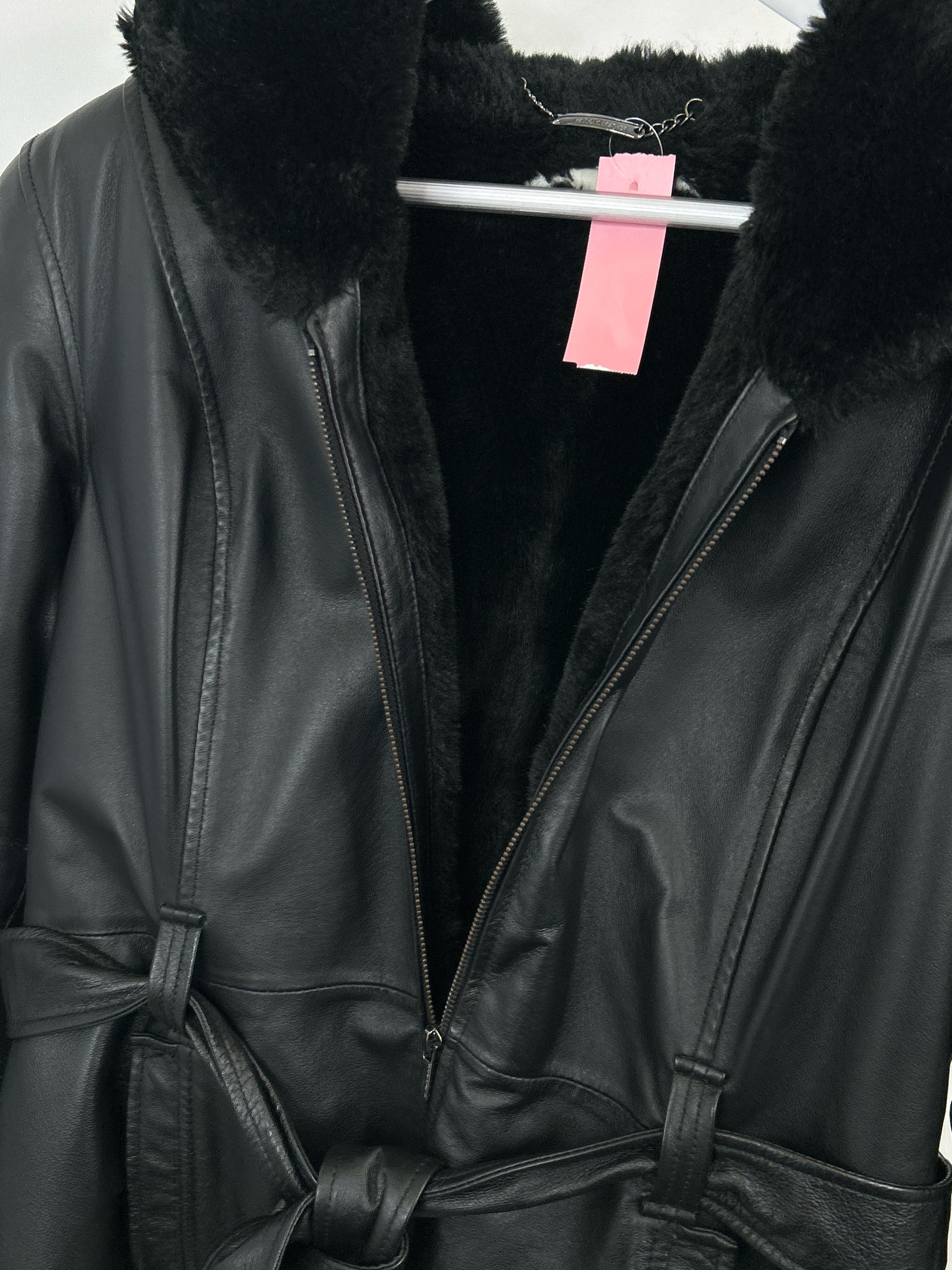 WILSONS LEATHER Size M Black Women Coat