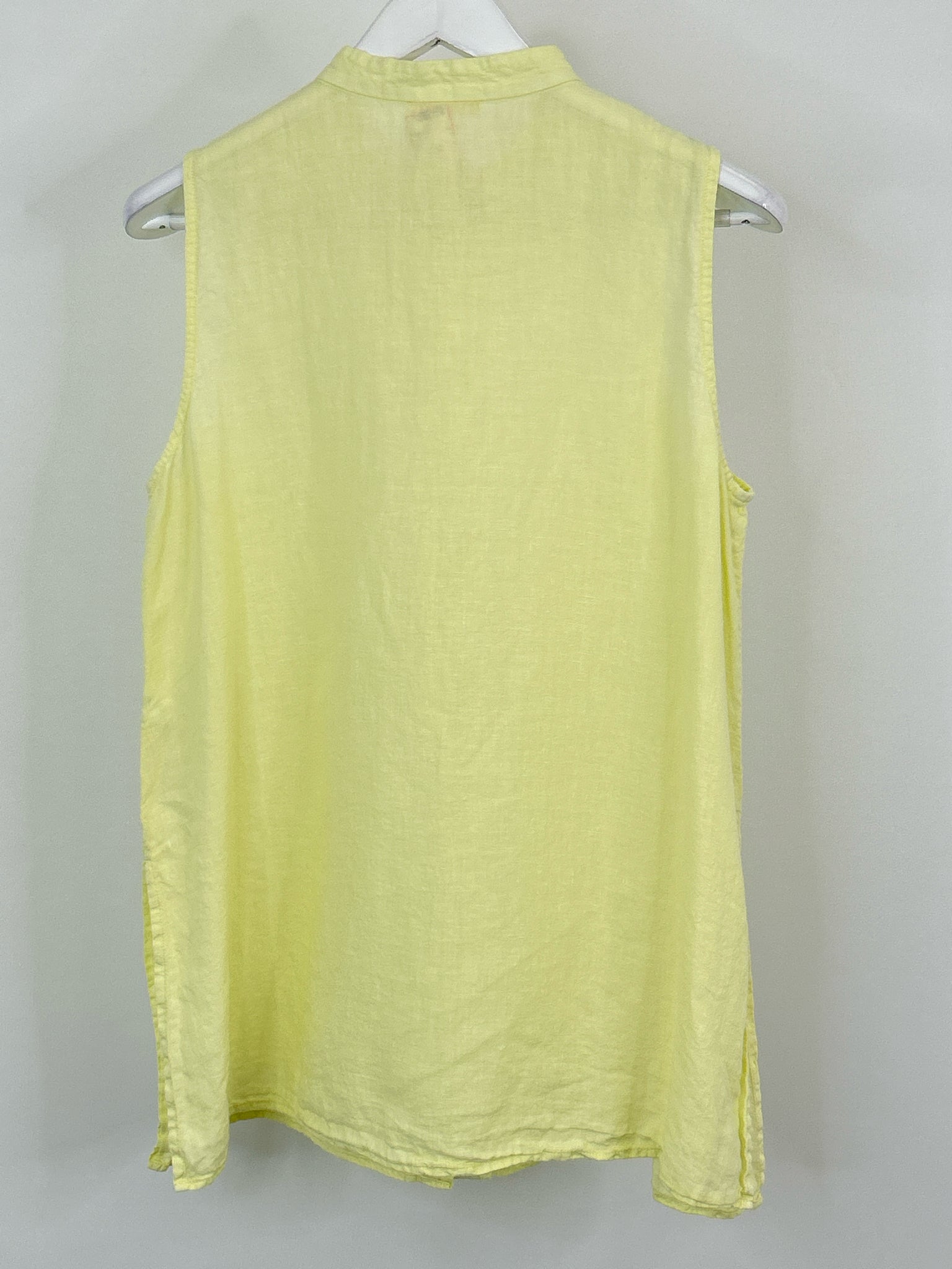EILEEN FISHER Size M Pale Yellow Women Tunic