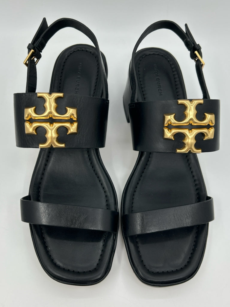 TORY BURCH Size 10M Black Women's Sandal