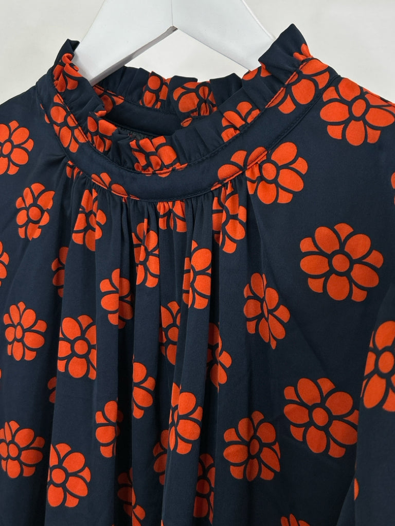 THML Size XL Navy and orange Women's Top