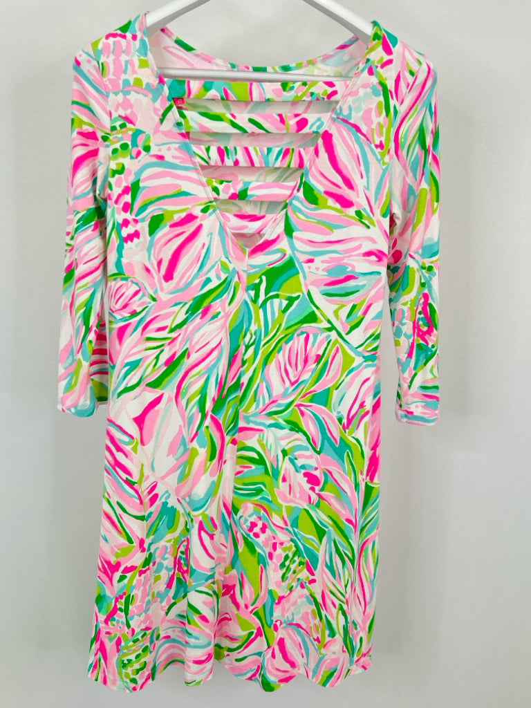 LILLY PULITZER Size S Pink and green Women's Dress