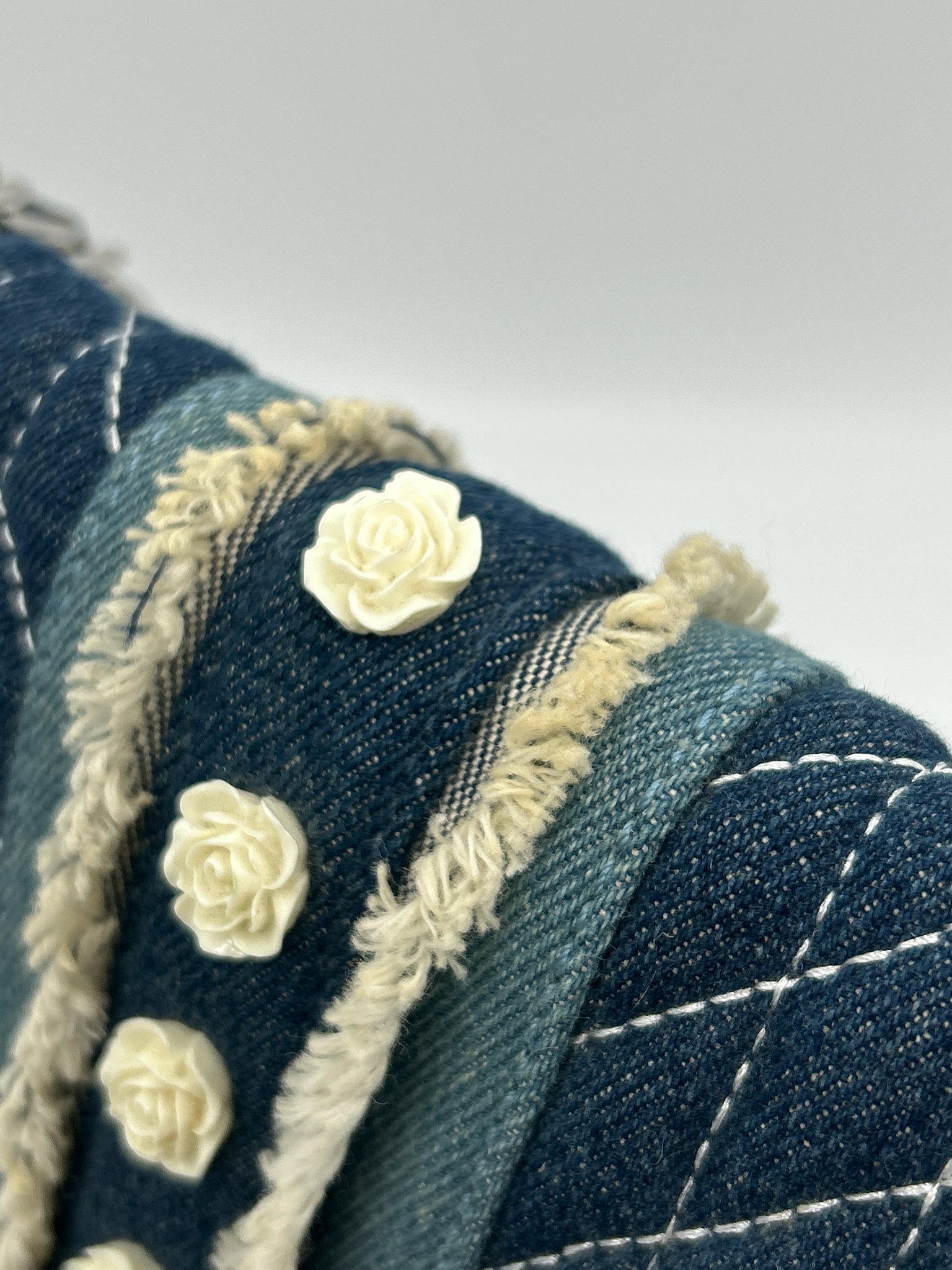 KARL LAGERFELD BLUE DENIM Women Purse