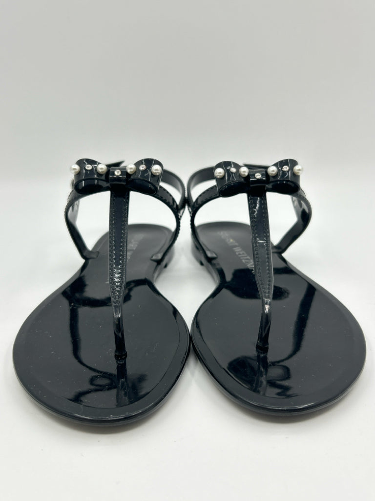STUART WEITZMAN Women Size 7B Black Sandal