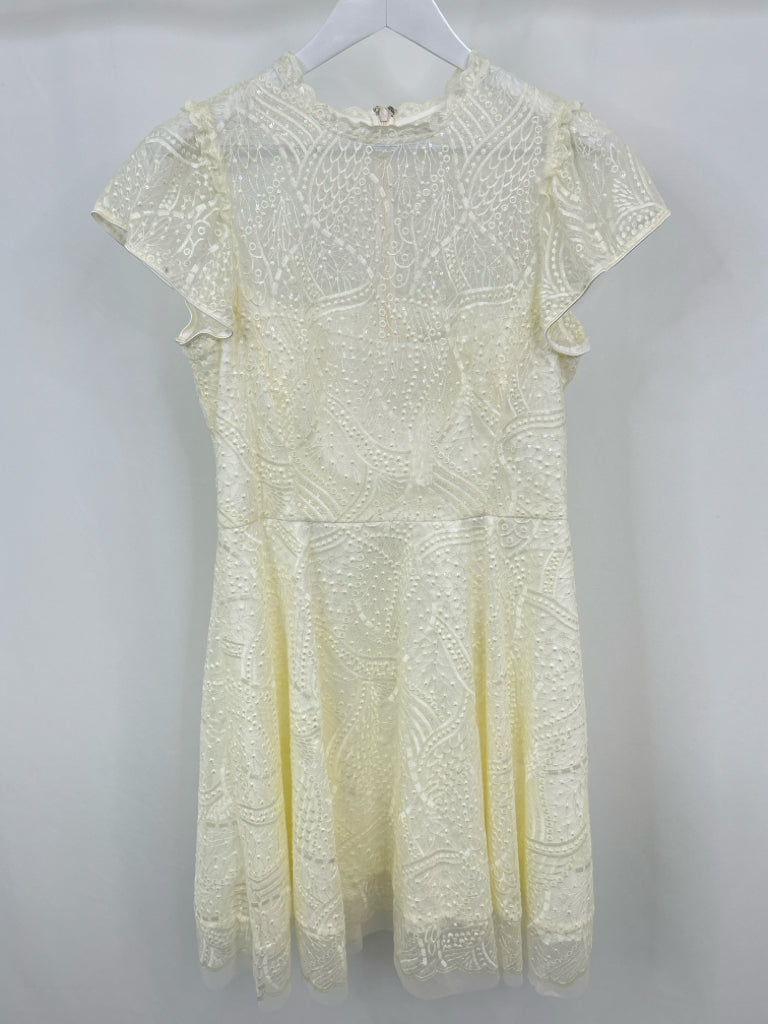 SHOSHANNA Women Size 12 Ivory Dress