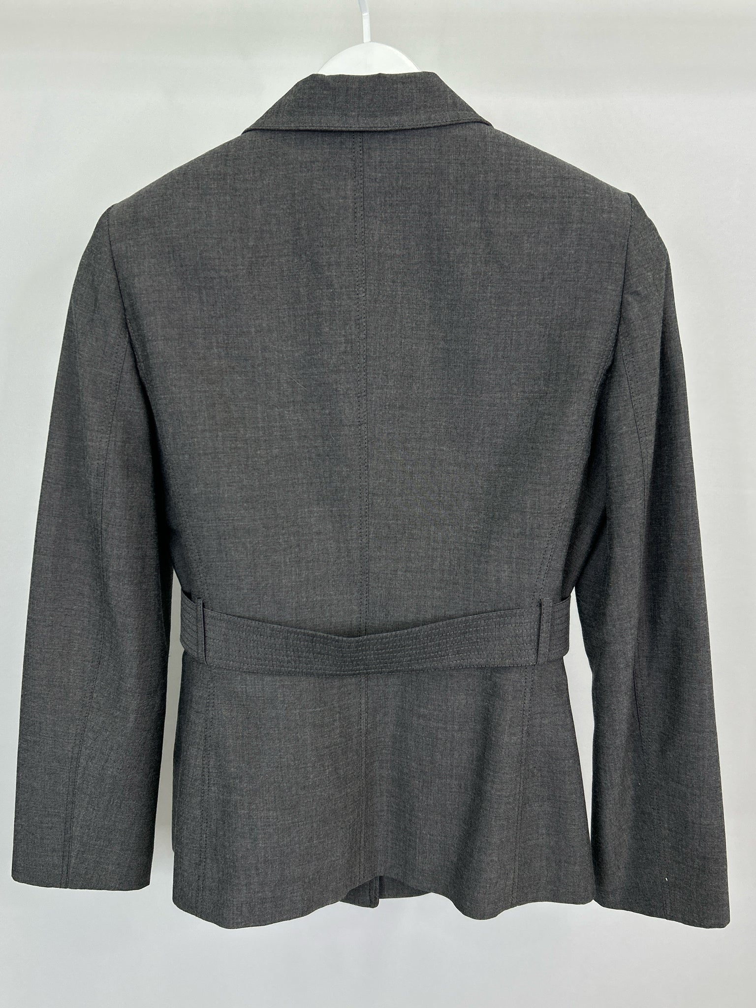 TAHARI Size 6 Grey Women 2-Piece w/pants