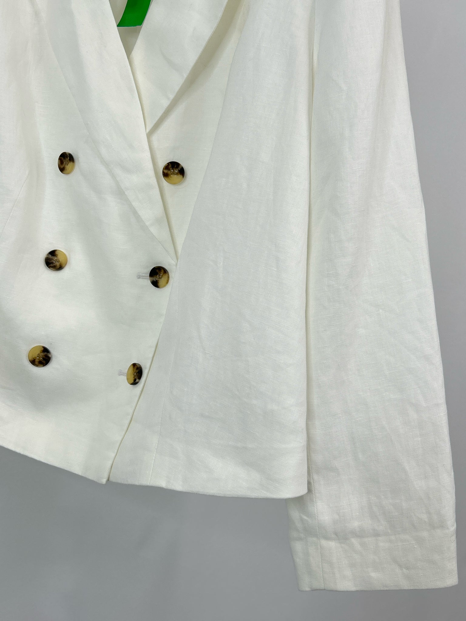 TALBOTS Size 20W White Women Blazer