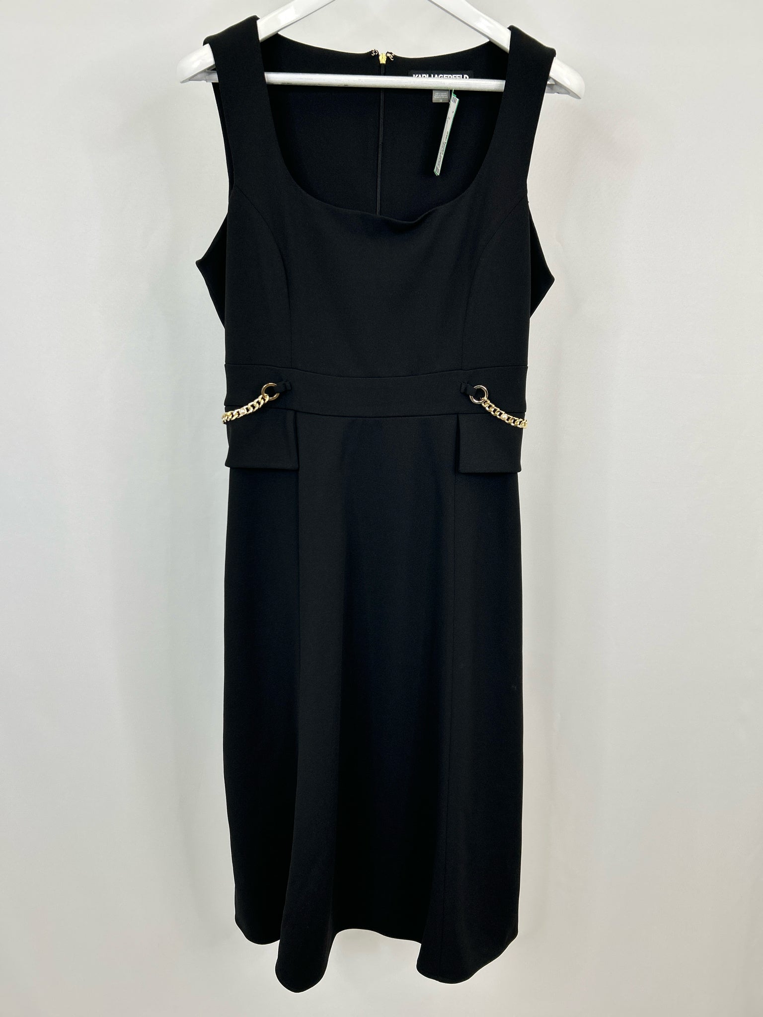 KARL LAGERFELD Size 12 Black Women Dress