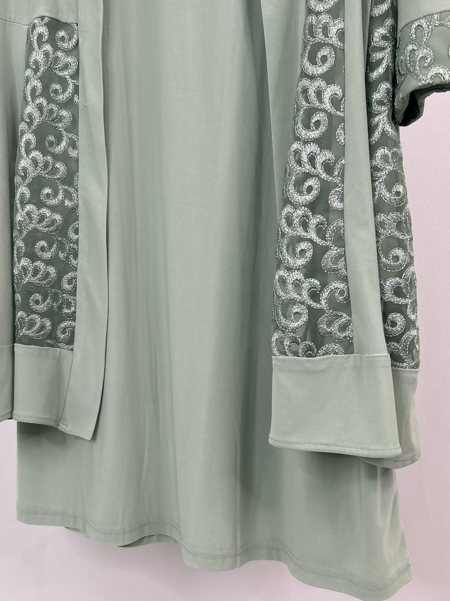 R&M RICHARDS Size L SAGE Women 2-Piece w/dress