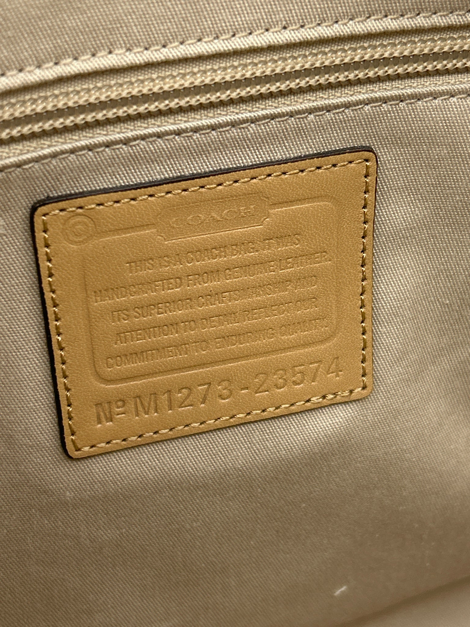 Coach Tan Women Purse