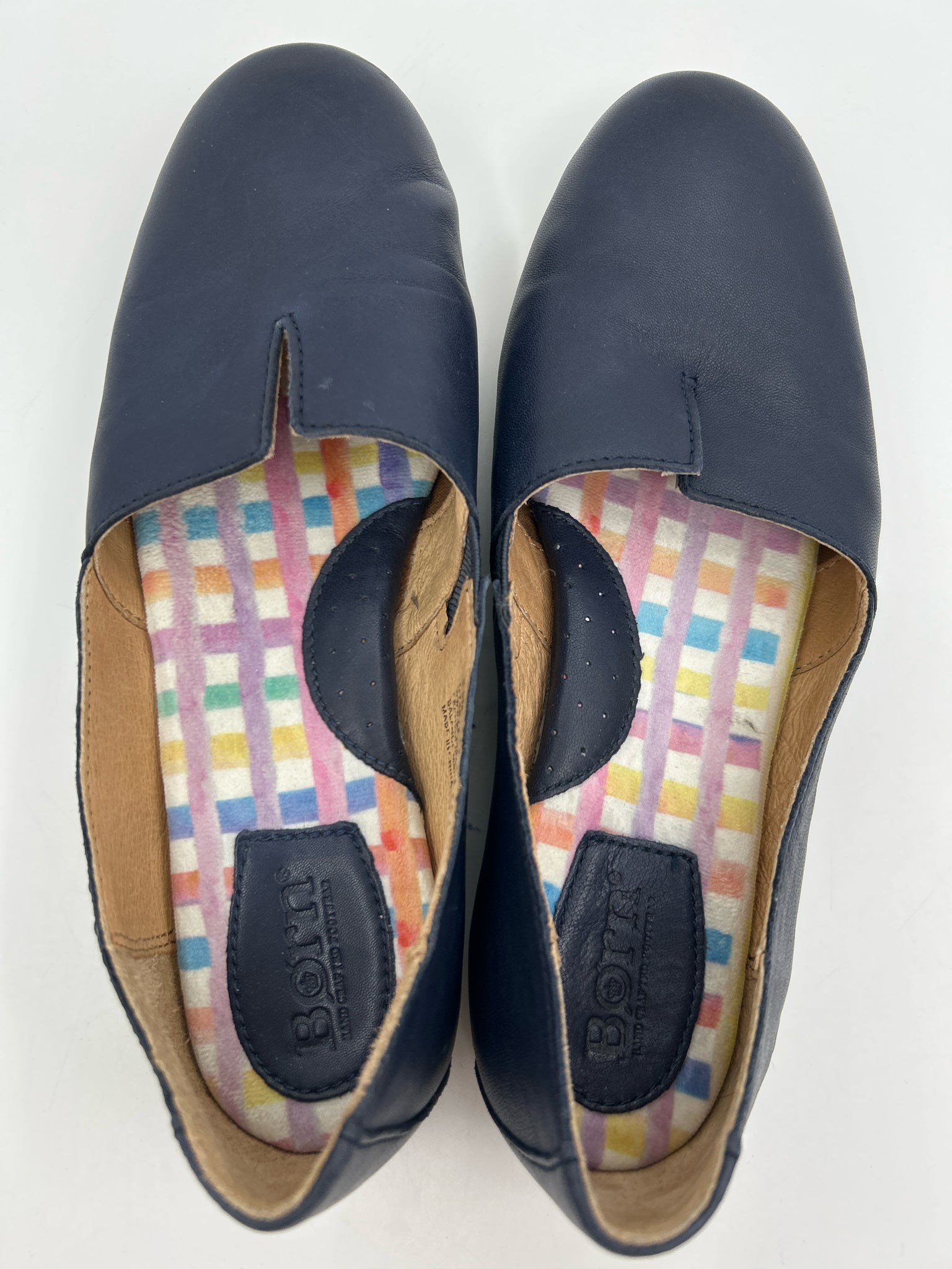 BORN Size 8.5M Navy Women Flats