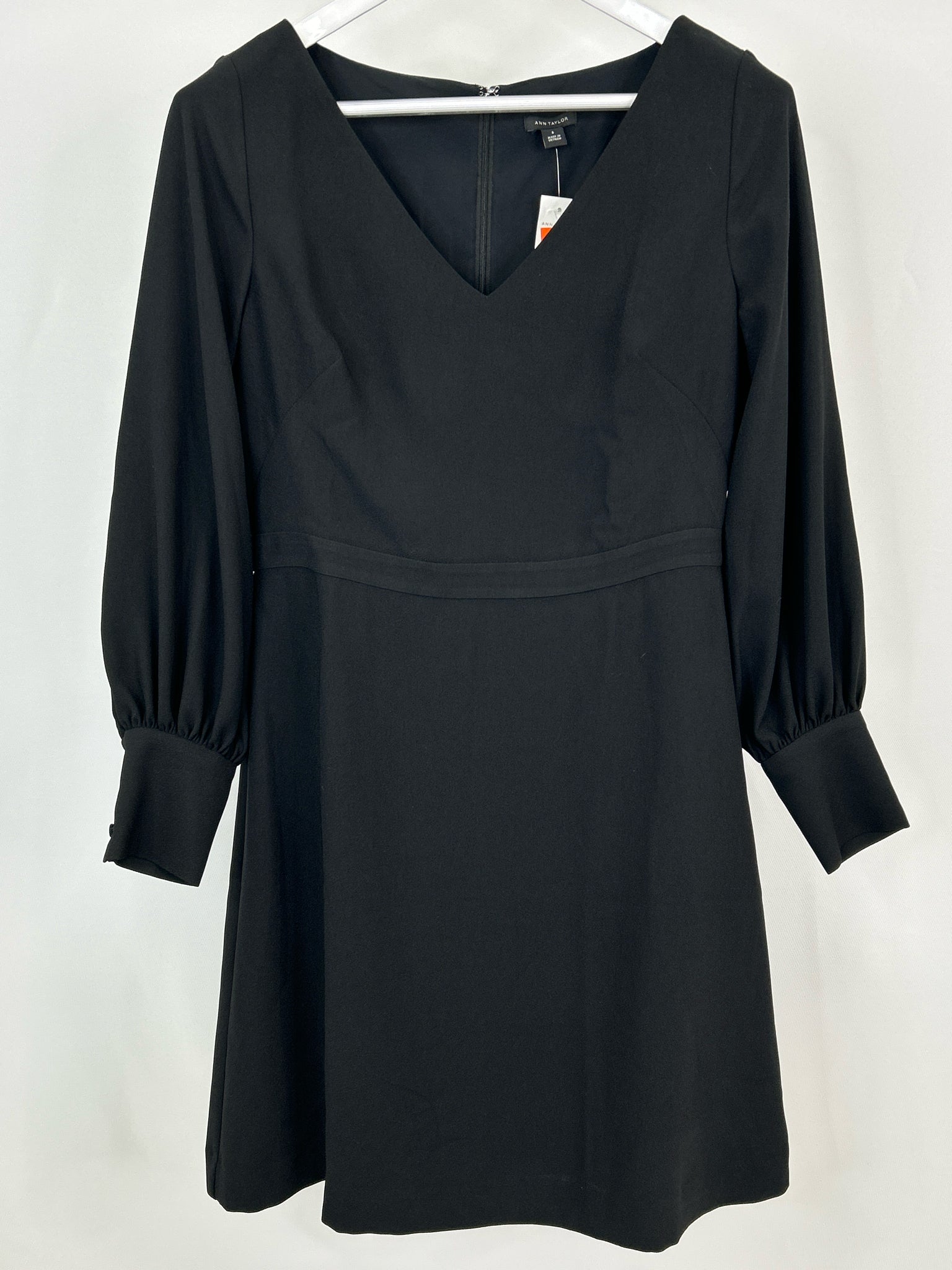 ann taylor dress black ANN TAYLOR Size 6 Black Women Dress