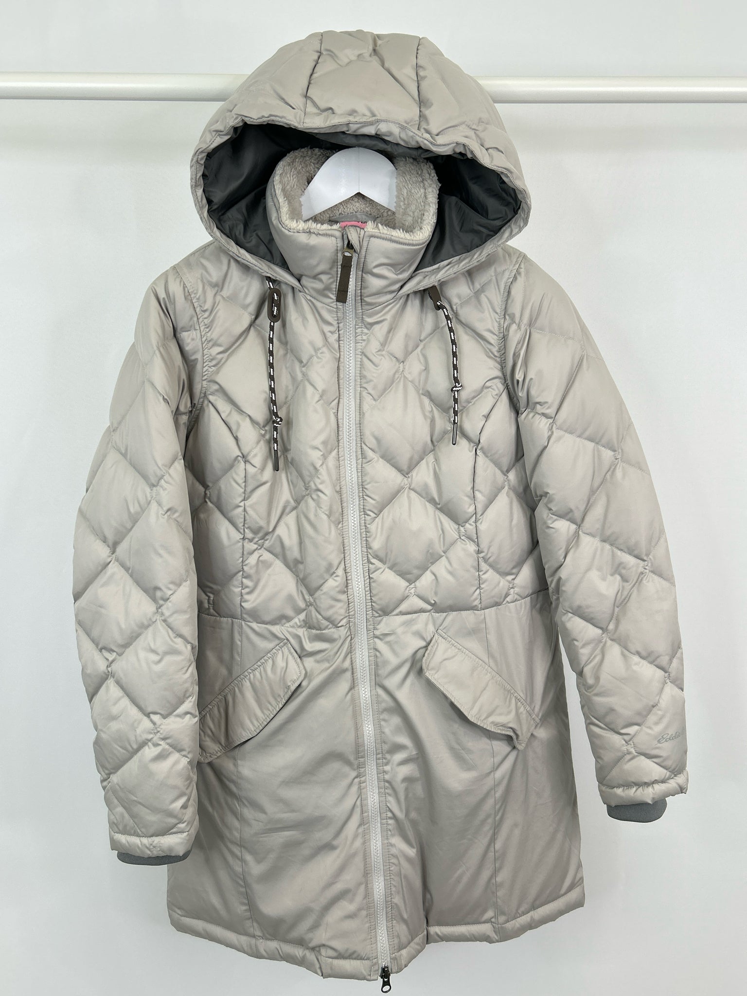 EDDIE BAUER Size M Grey Women Coat