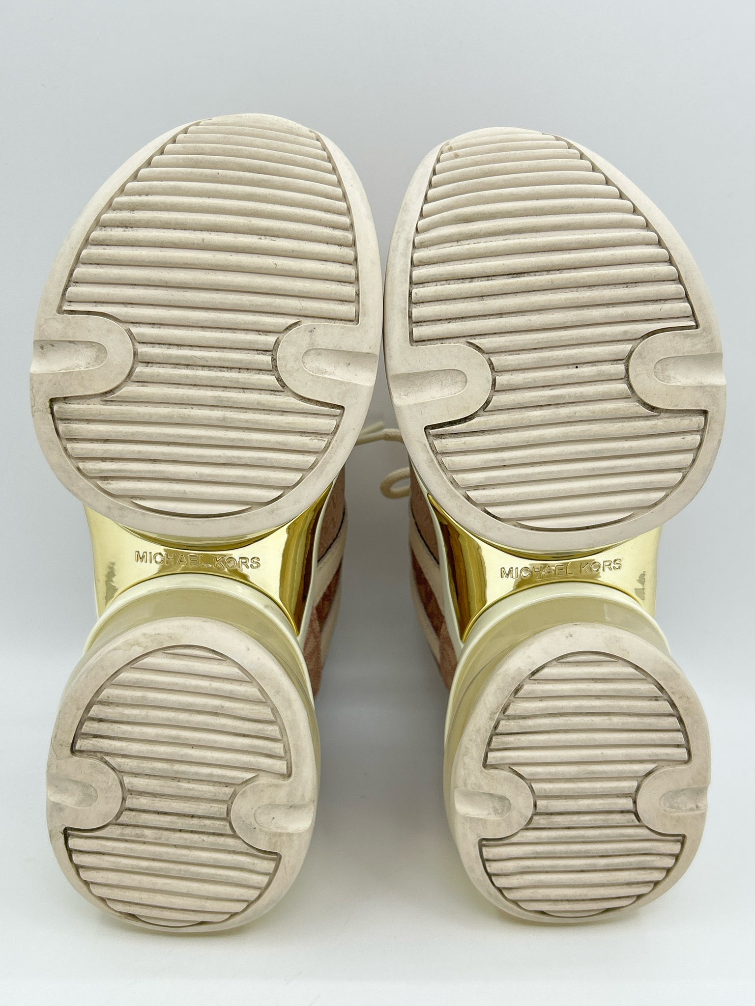 MICHAEL MICHAEL KORS Size 7M Mauve Print Women Sneakers