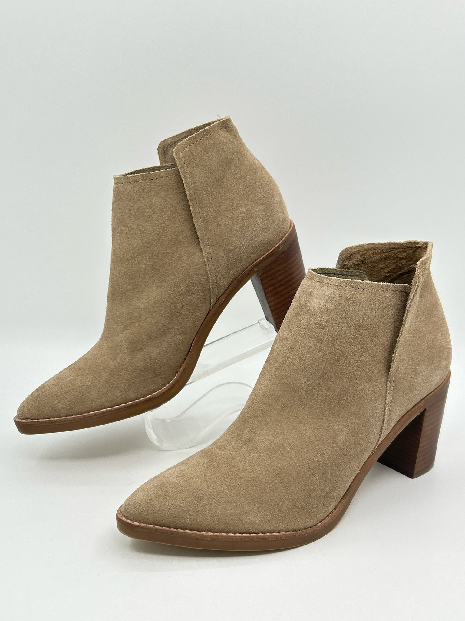 DOLCE VITA Size 8 Light Brown Women Booties