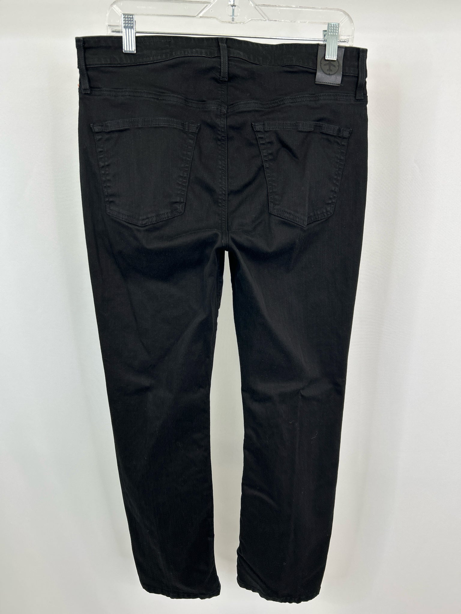 AVIATOR Size 34/14 BLACK DENIM Women jeans