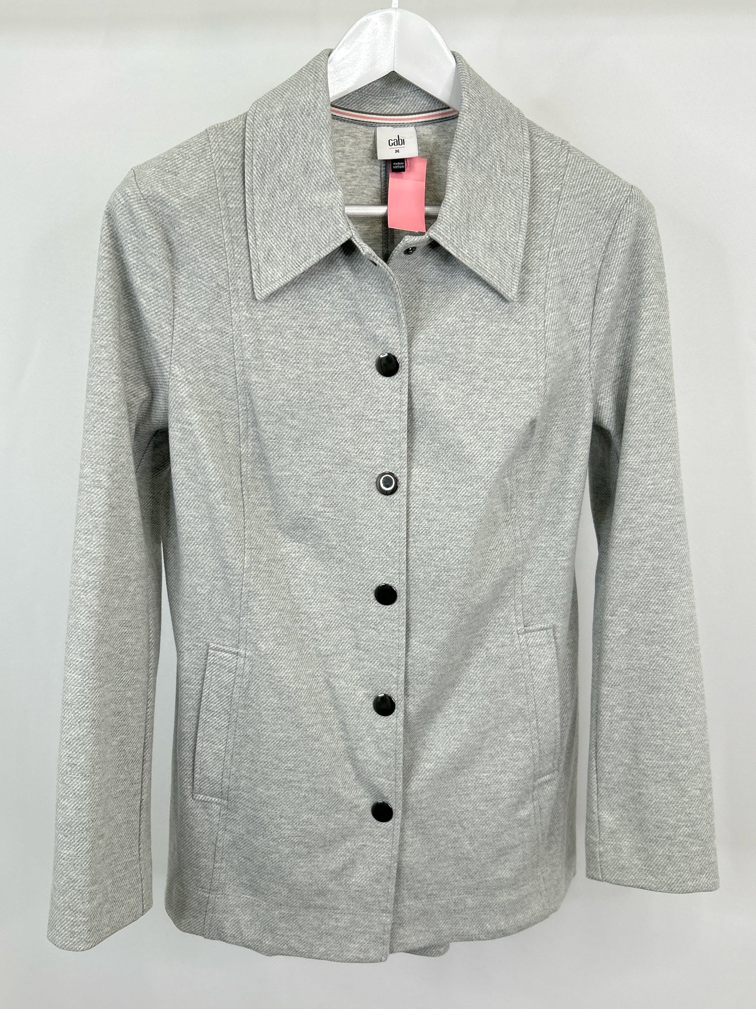 CABI Size M Grey Women Jacket