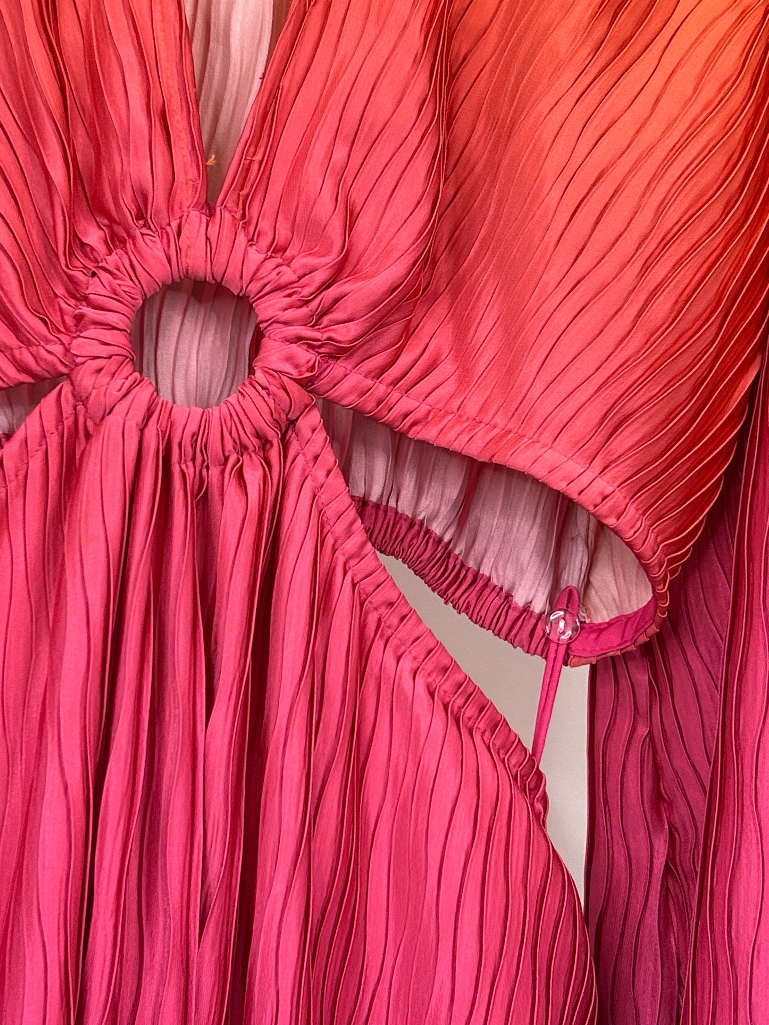 JONATHAN ADLER Size S Pink and Orange Women Dress