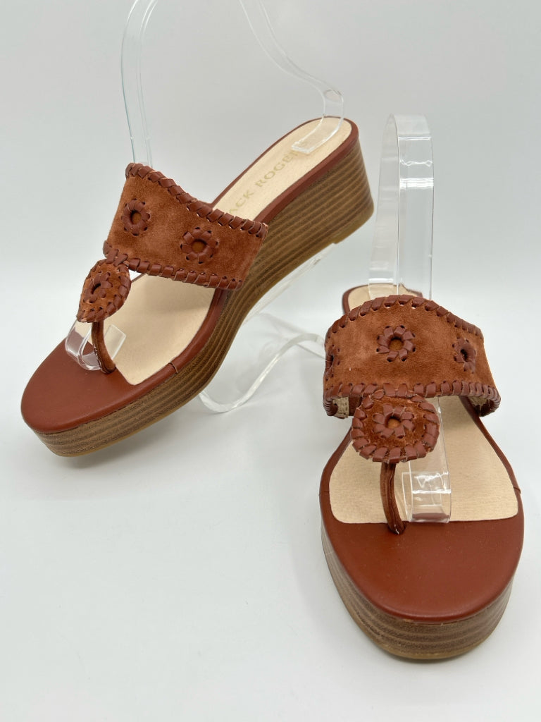 JACK ROGERS Size 9M Tan Women's Sandal
