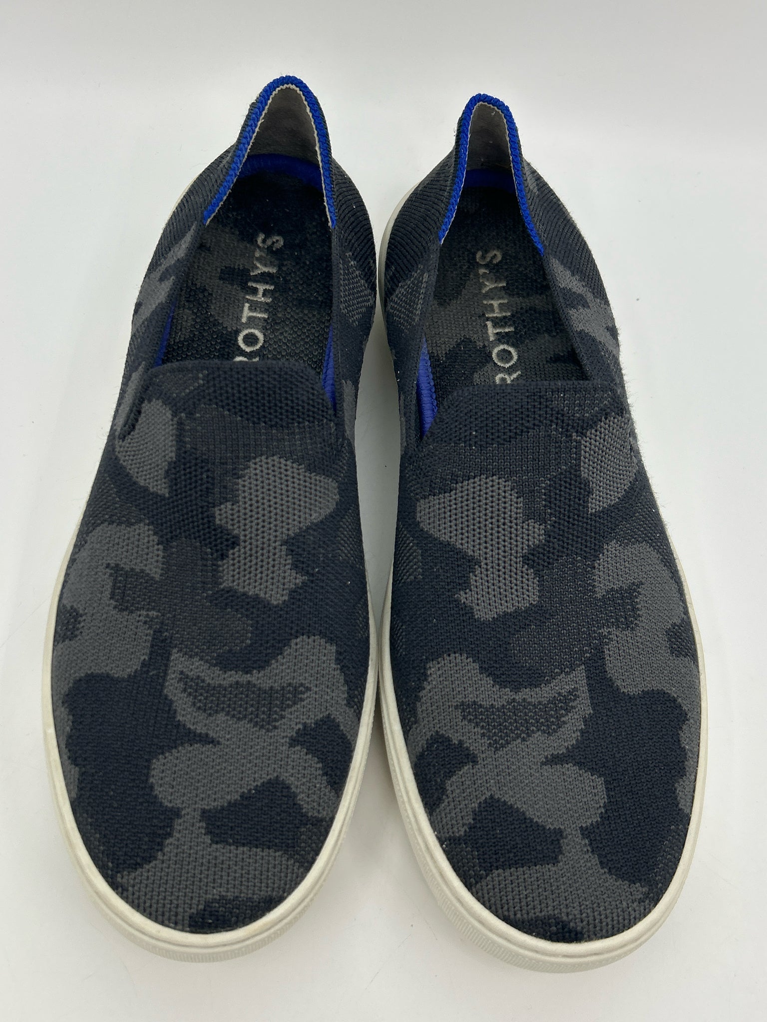 ROTHY'S Size 9W Grey Camo Women Sneakers