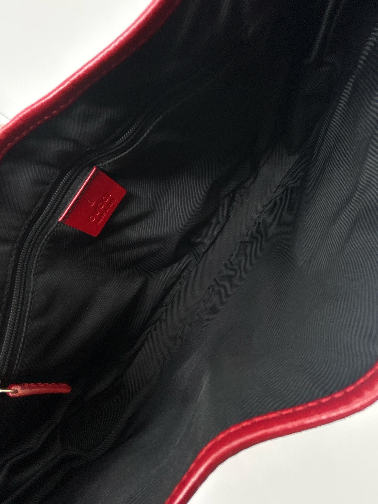 GUCCI NAVY & RED Women Purse