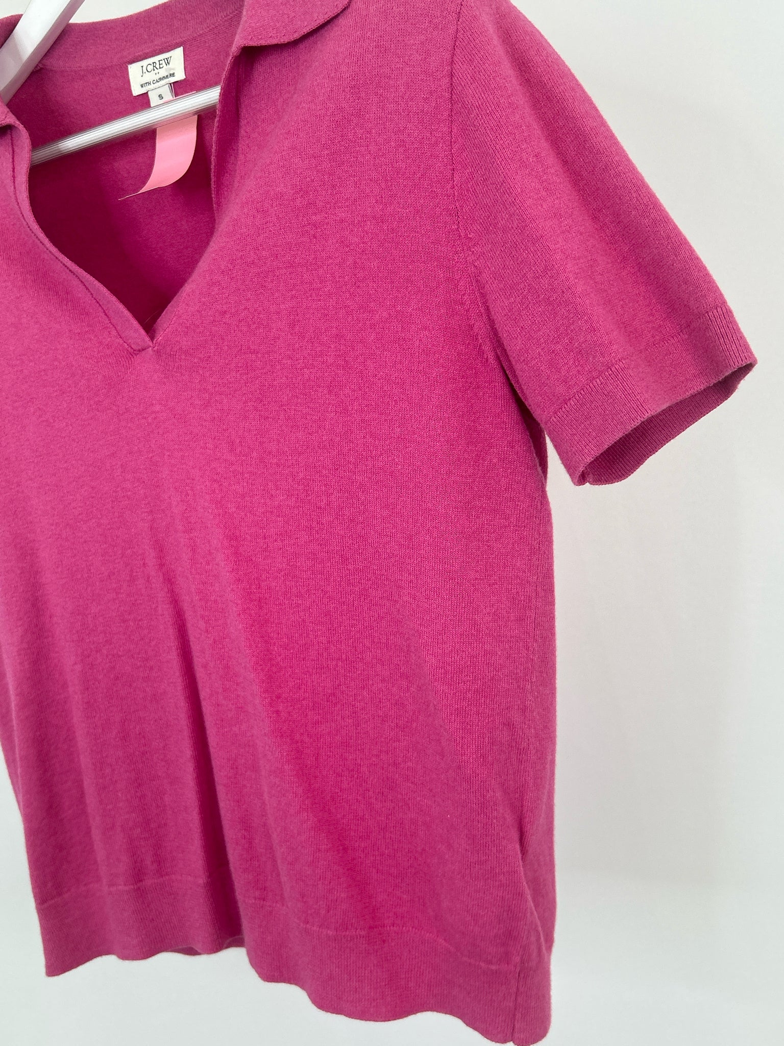 J CREW Size S Hot Pink Women Sweater