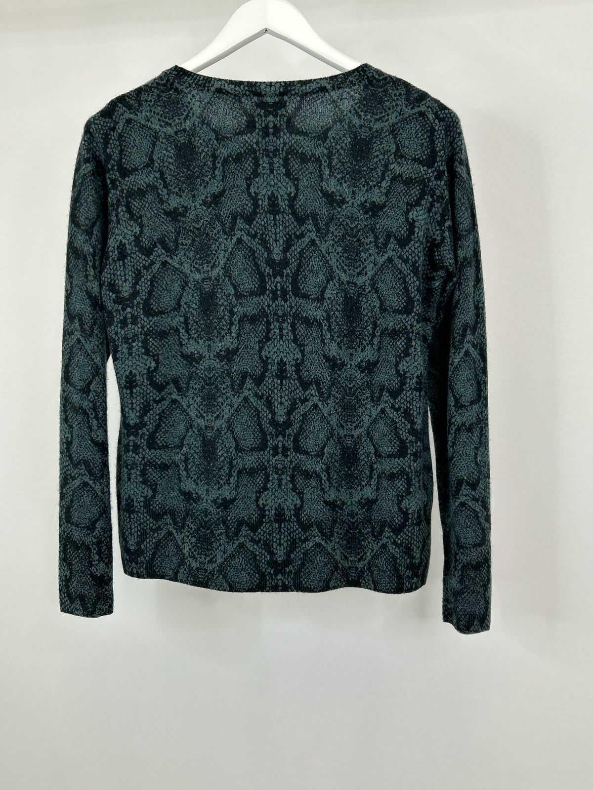 NICOLE MILLER Size L Dark Green Women Sweater