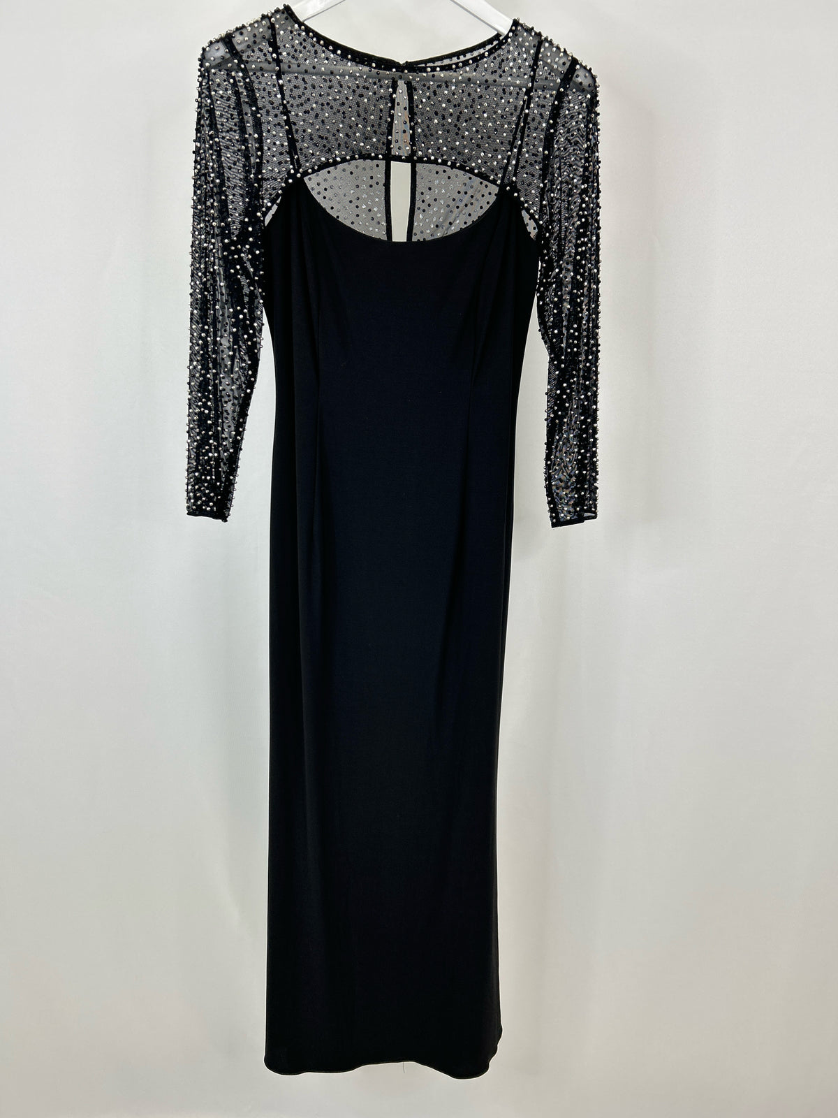 BETSY AND ADAM Size 12 Black Women Dress