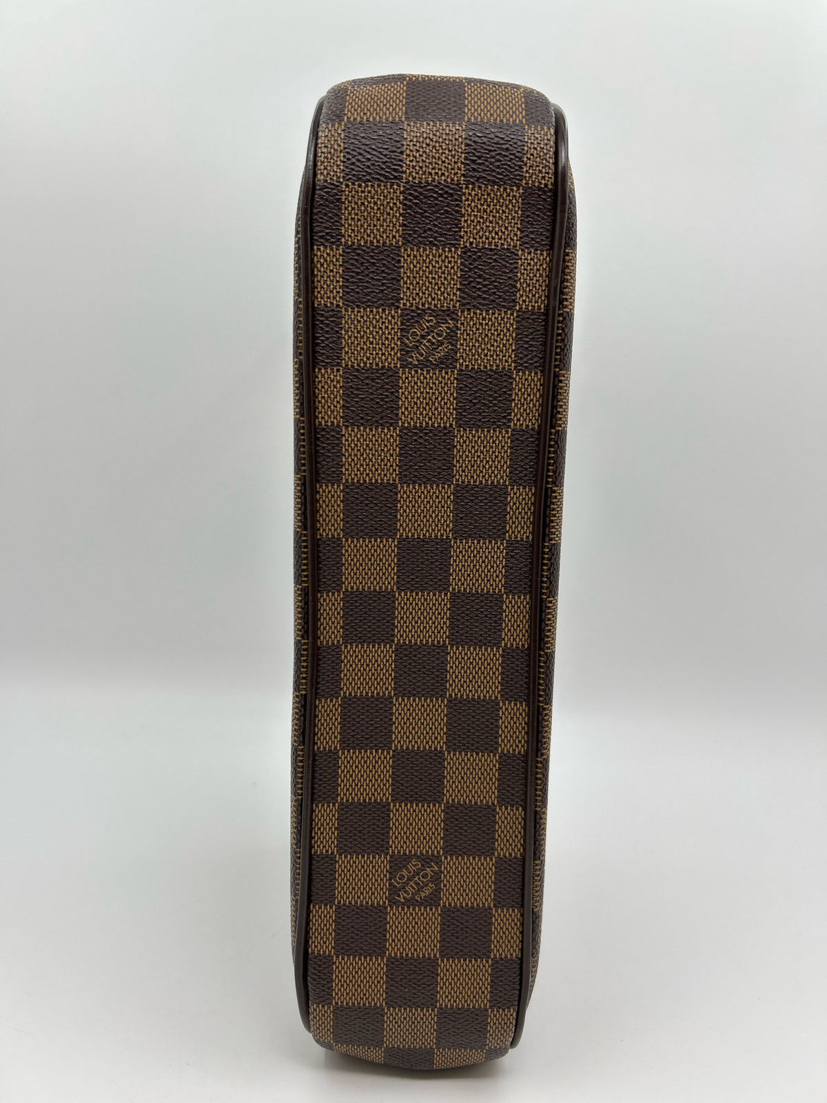 LOUIS VUITTON Brown Print Women Purse