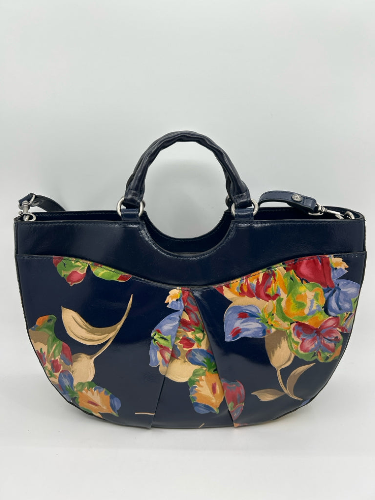 PATRICIA NASH Navy Print Tote