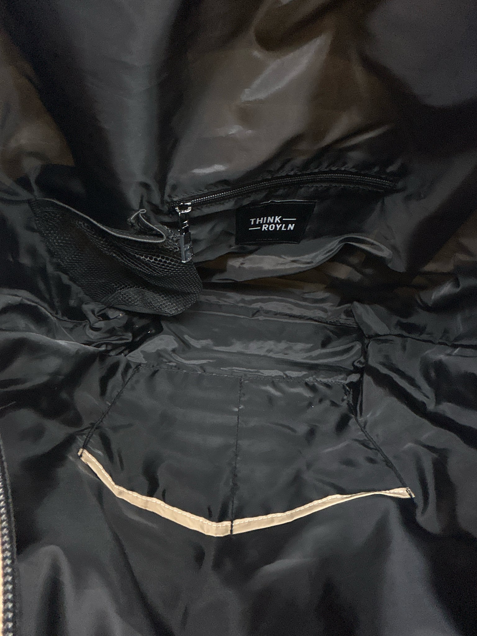 THINK ROYLN Beige Women Purse