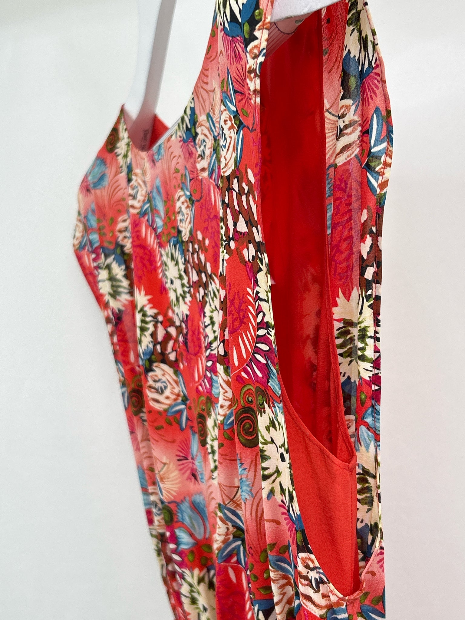 ALICE + OLIVIA Size XS Red Print Women Dress