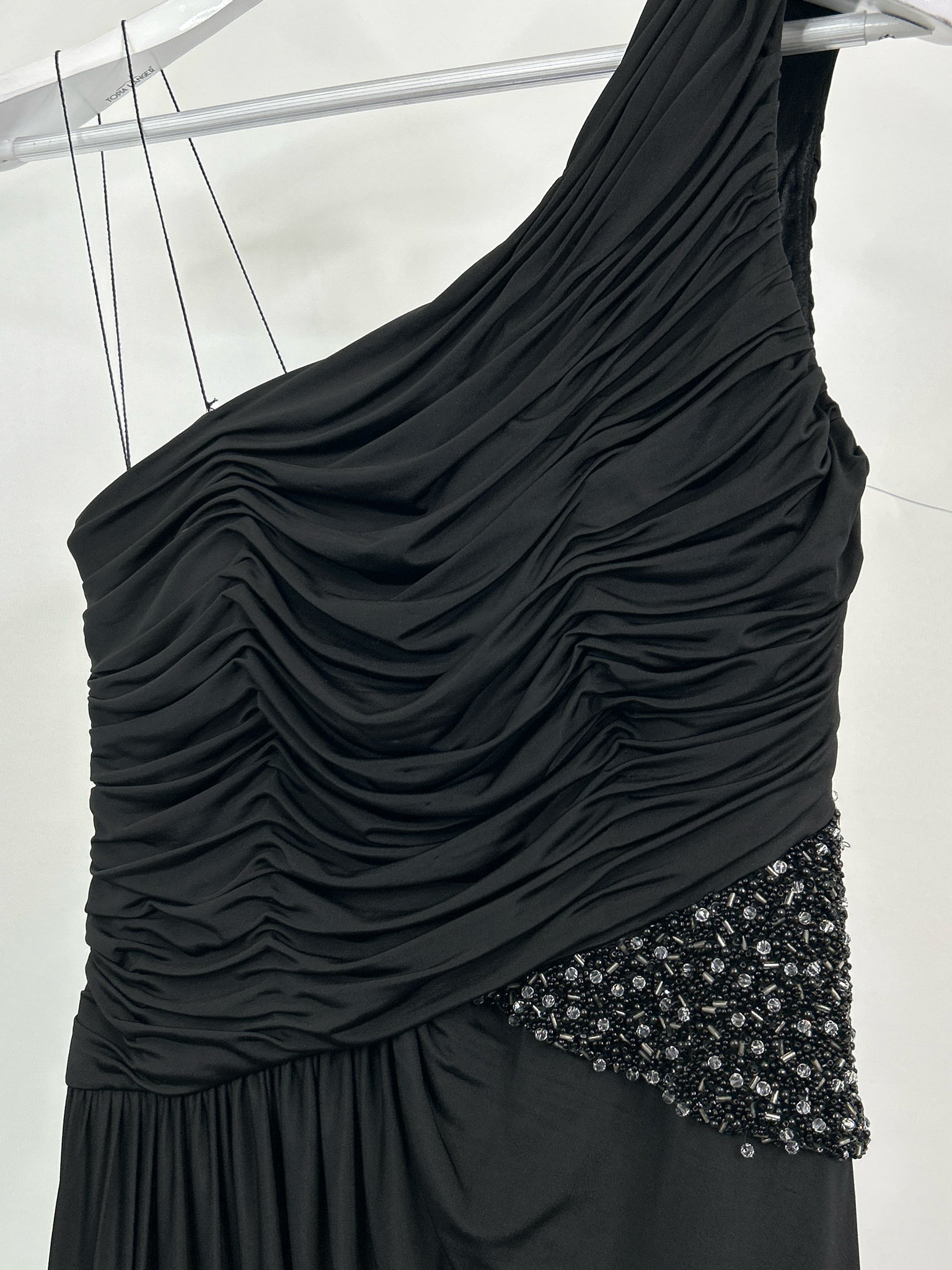 AIDAN MATTOX Size 4 Black Women Dress