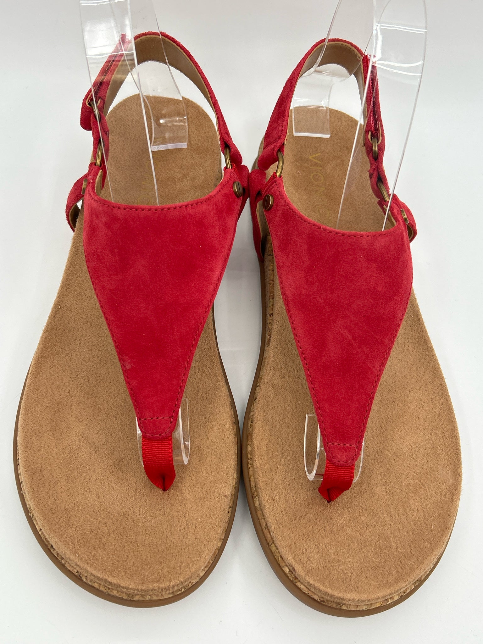 VIONIC Size 9 Red Women  NWOB