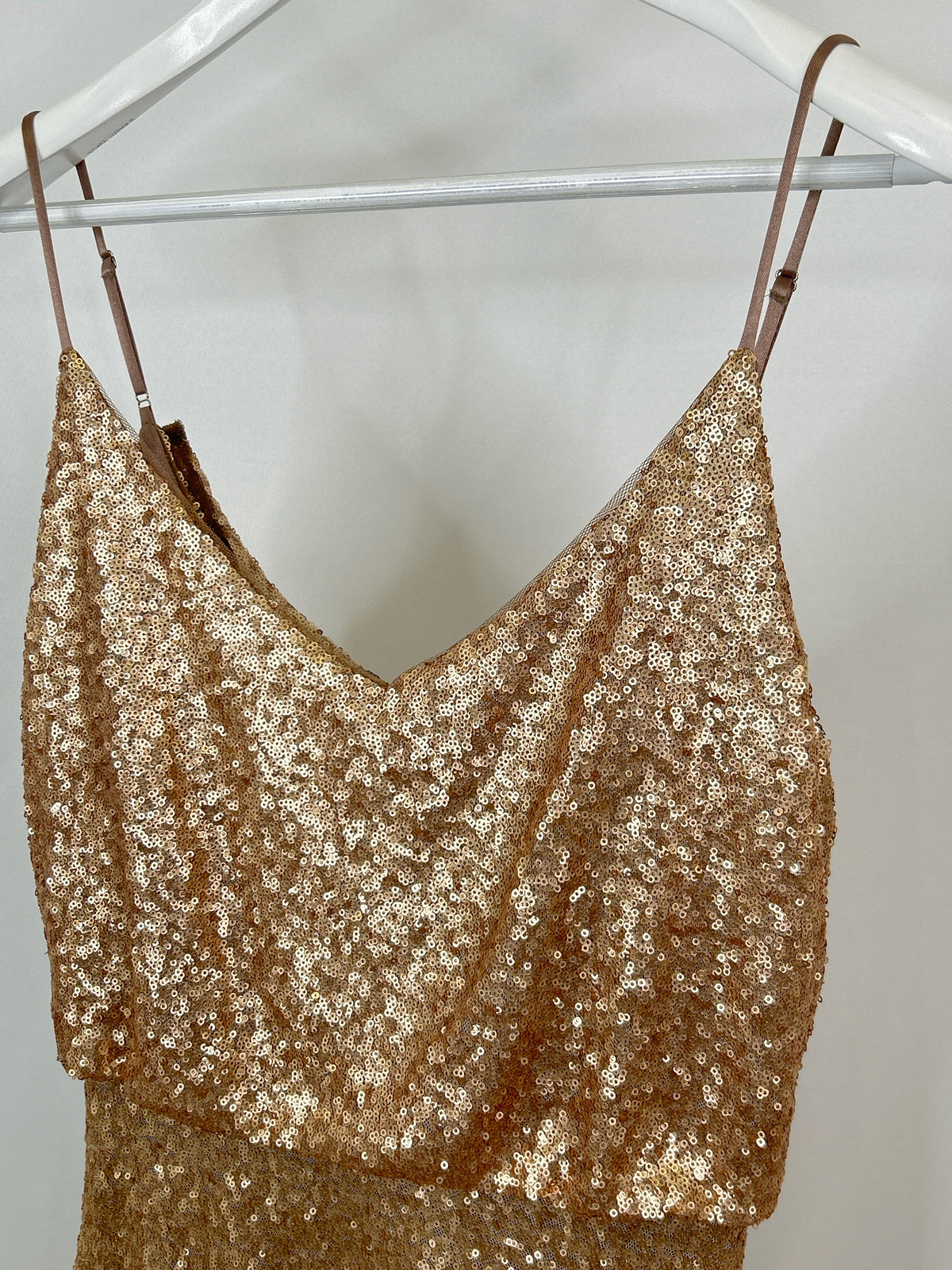 REVELRY Size 12 Champagne Women Dress